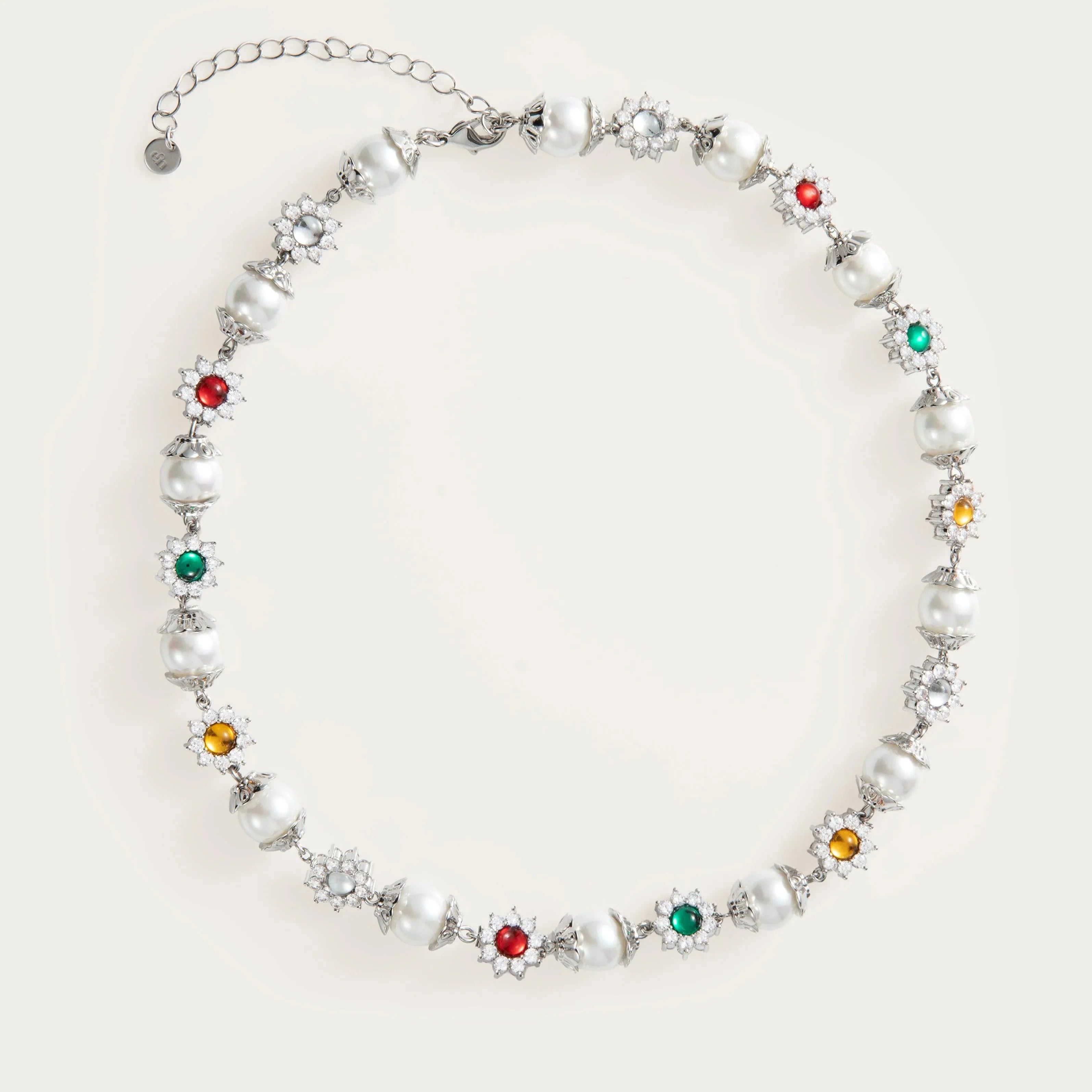 Pearl & Gemstone Necklace