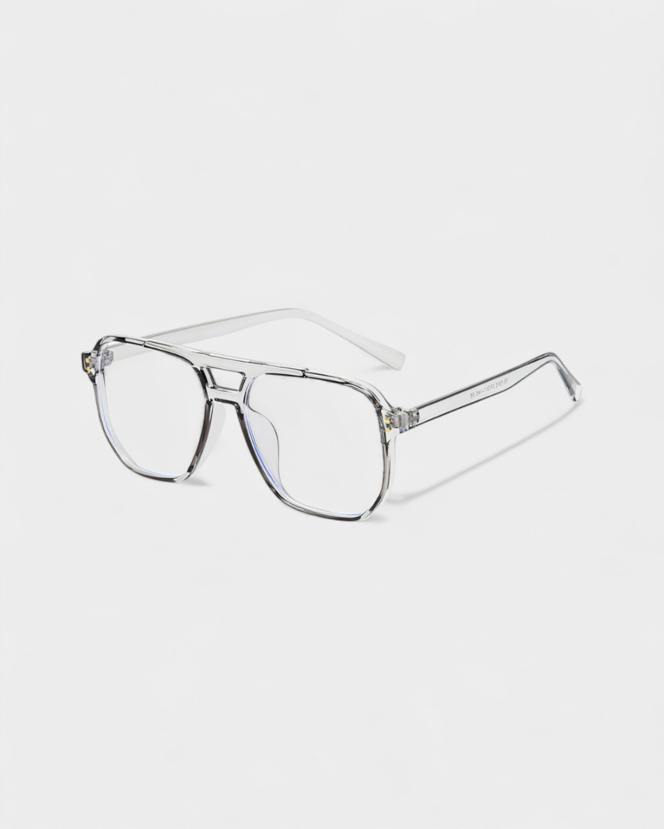 JORDYN Clear Lens Aviator Blue Light Glasses