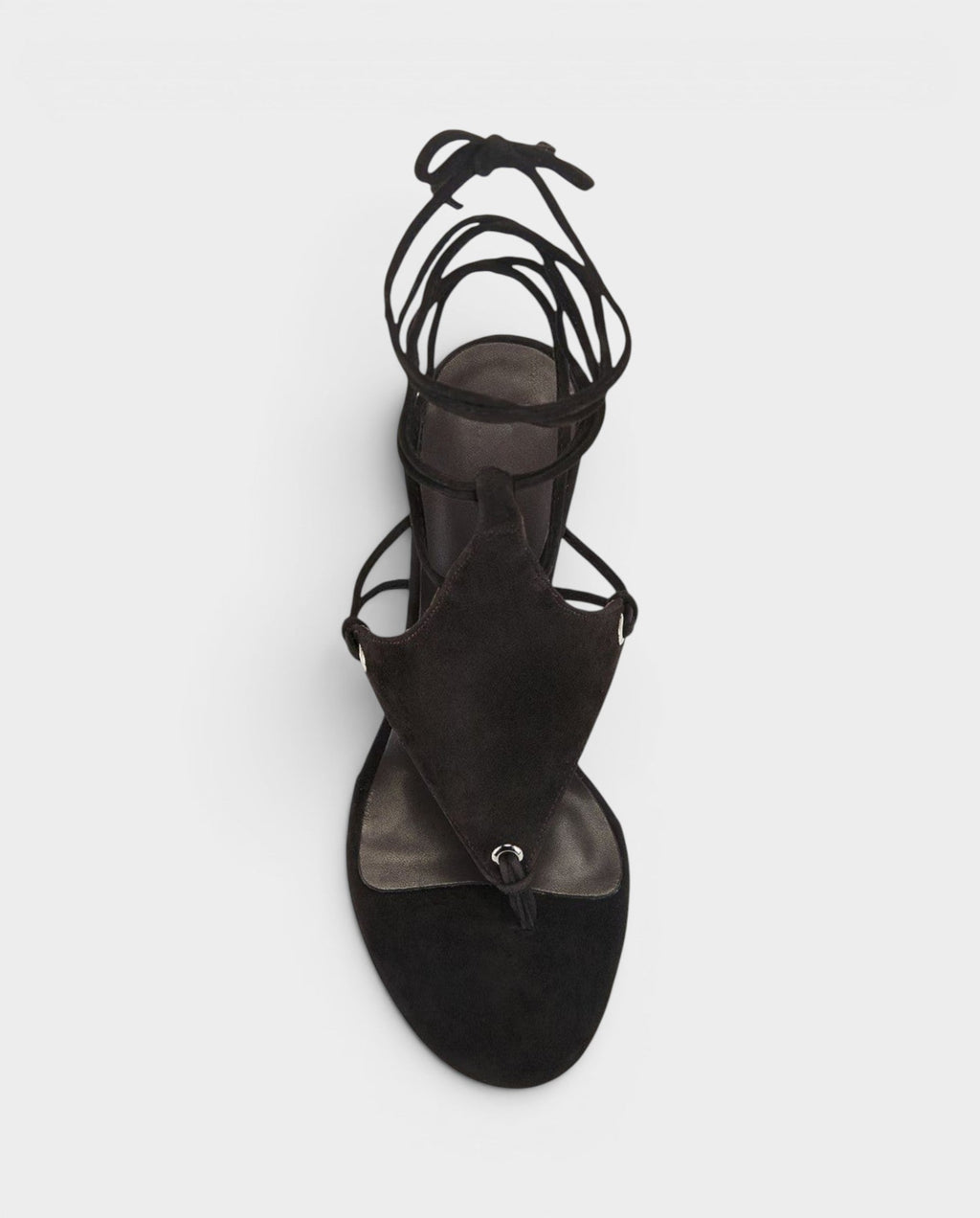 FELICE Lace-Up High-Heeled Wedge Sandals