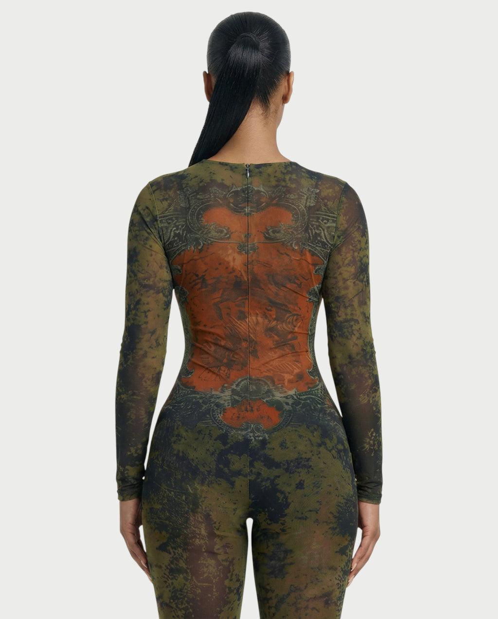 KALEYA Abstract Print Jumpsuit