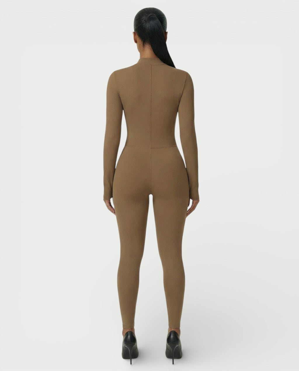 LUVINA Zip-Up Jumpsuit