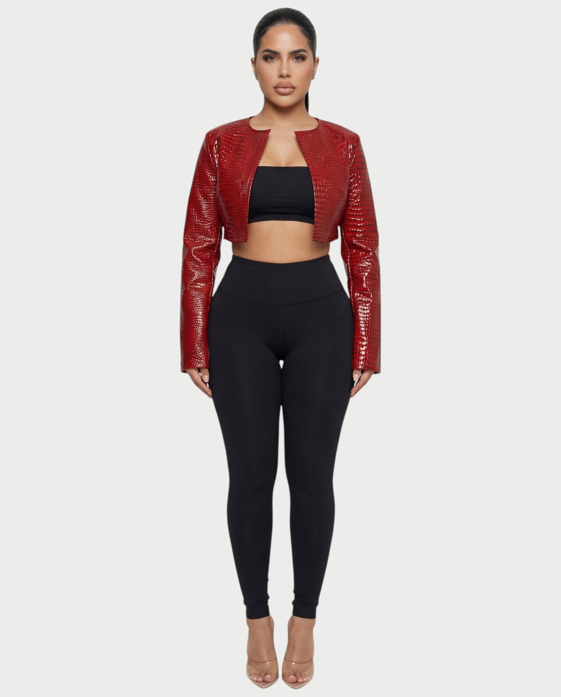 ASA Faux Croco Jacket