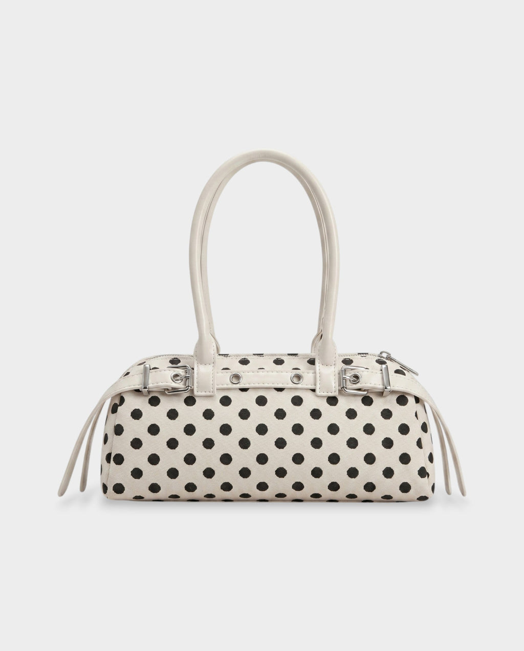 VALER Polka Dot Top-Handle Crossbody Handbag