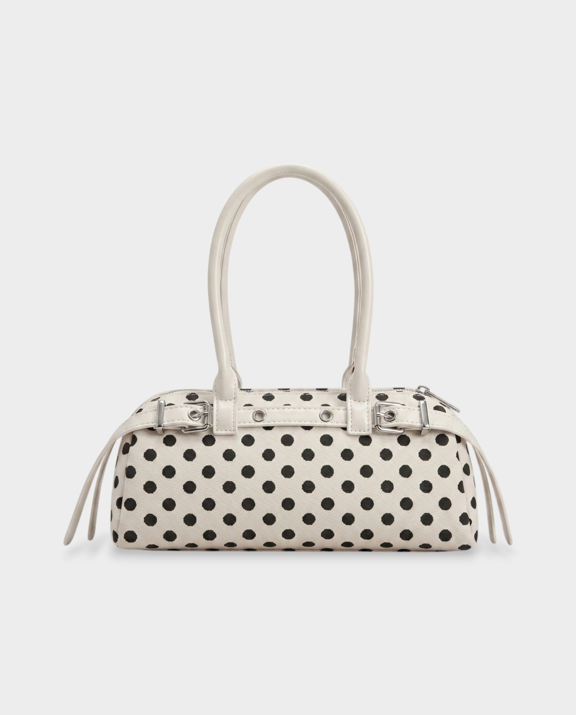 VALER Polka Dot Top-Handle Crossbody Handbag