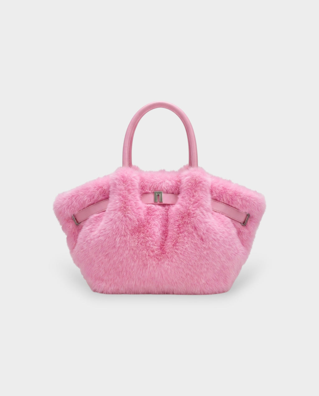 BRIVELLE Faux Fur Crossbody Handbag