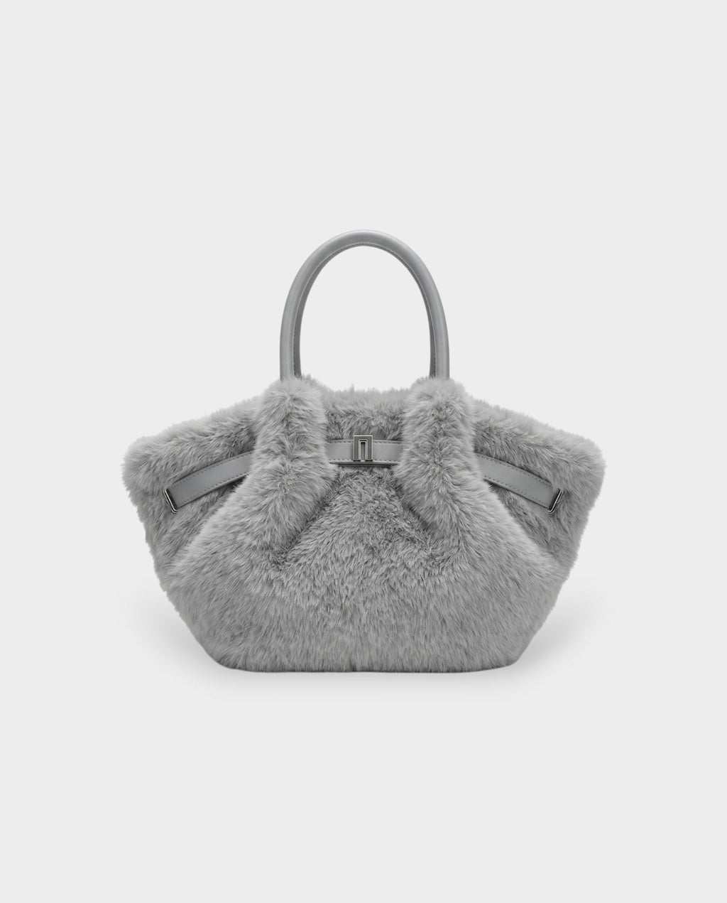 BRIVELLE Faux Fur Crossbody Handbag