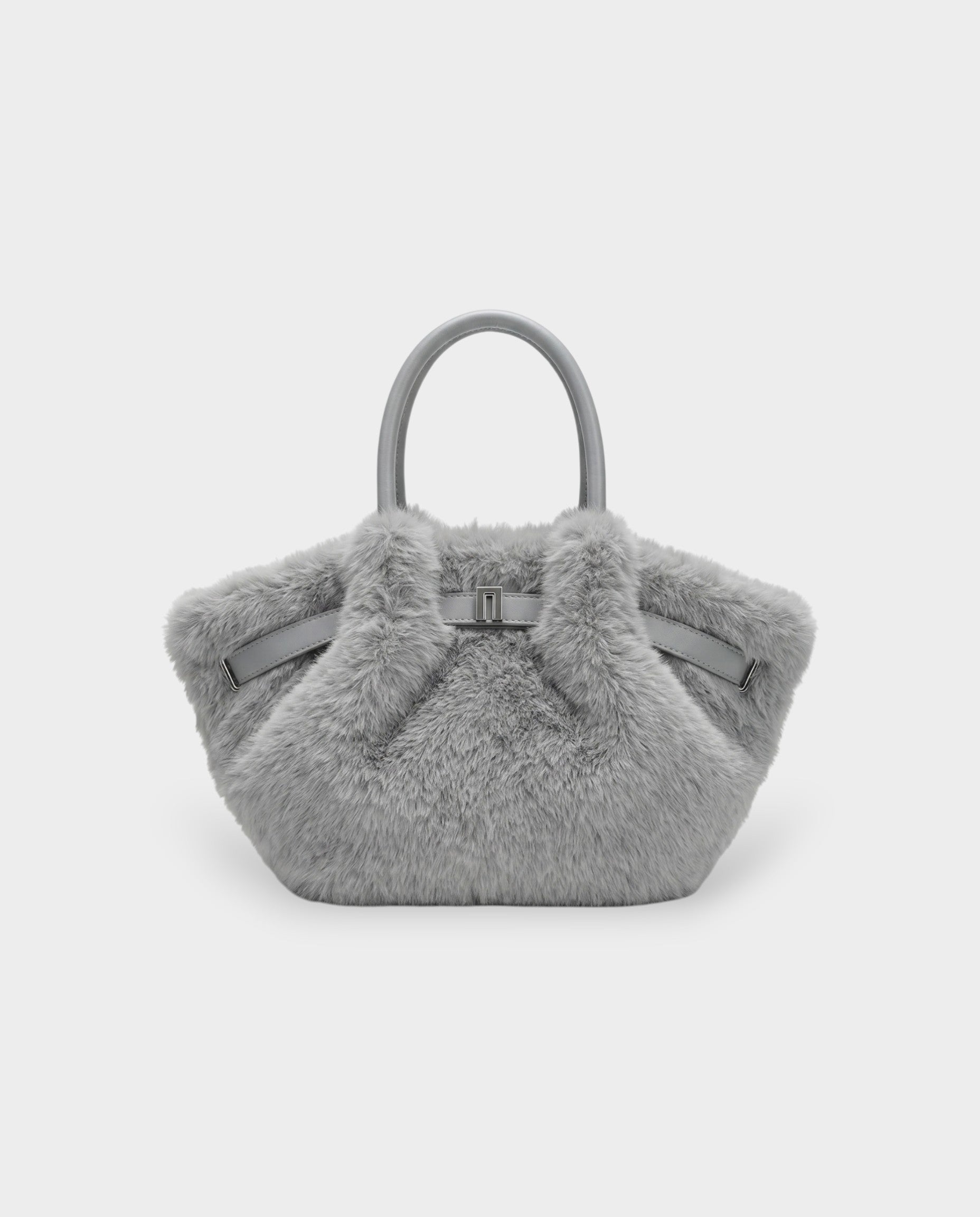 BRIVELLE Faux Fur Crossbody Handbag
