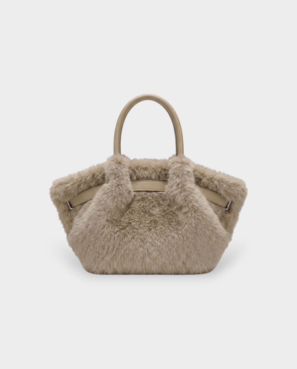 BRIVELLE Faux Fur Crossbody Handbag