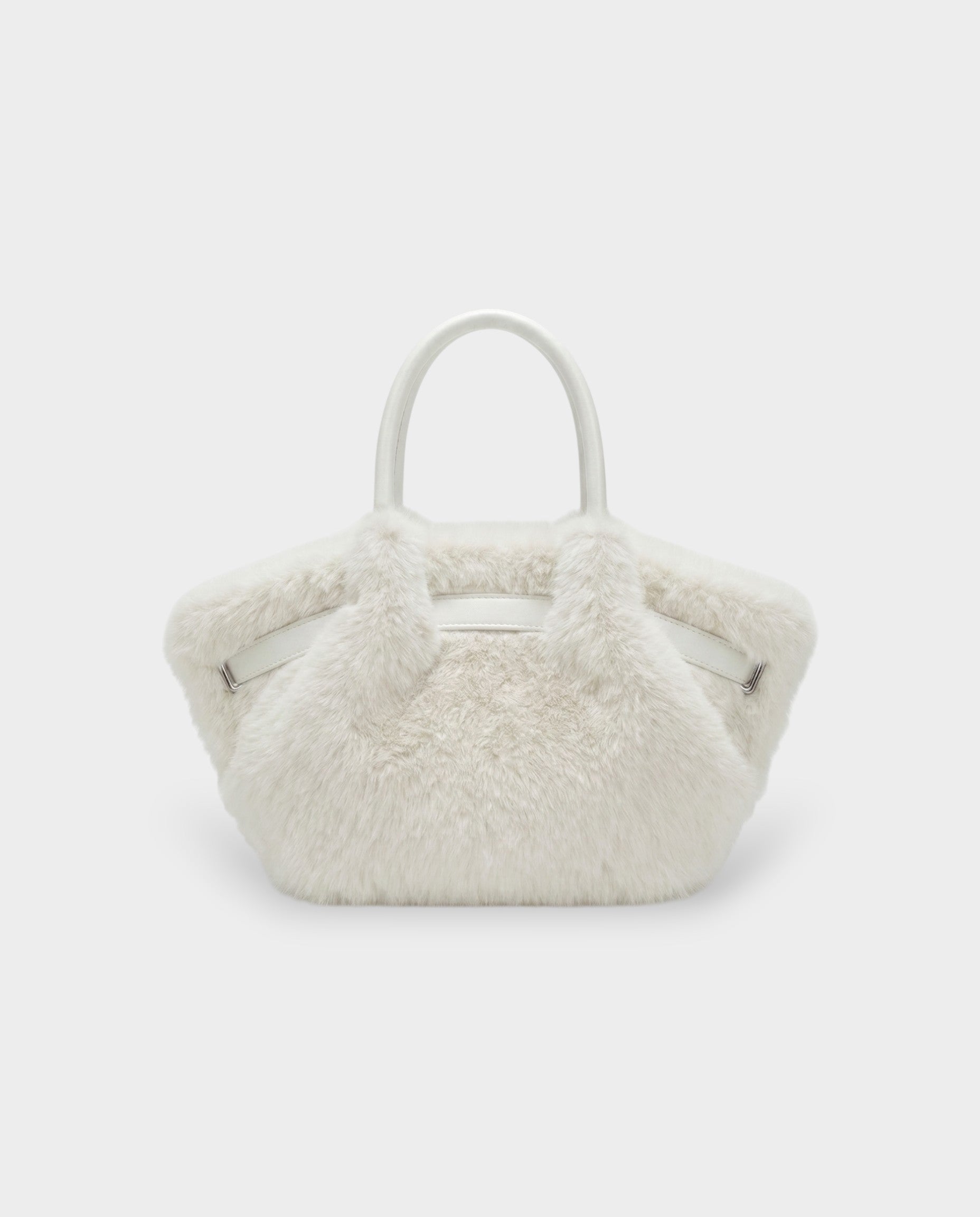 BRIVELLE Faux Fur Crossbody Handbag