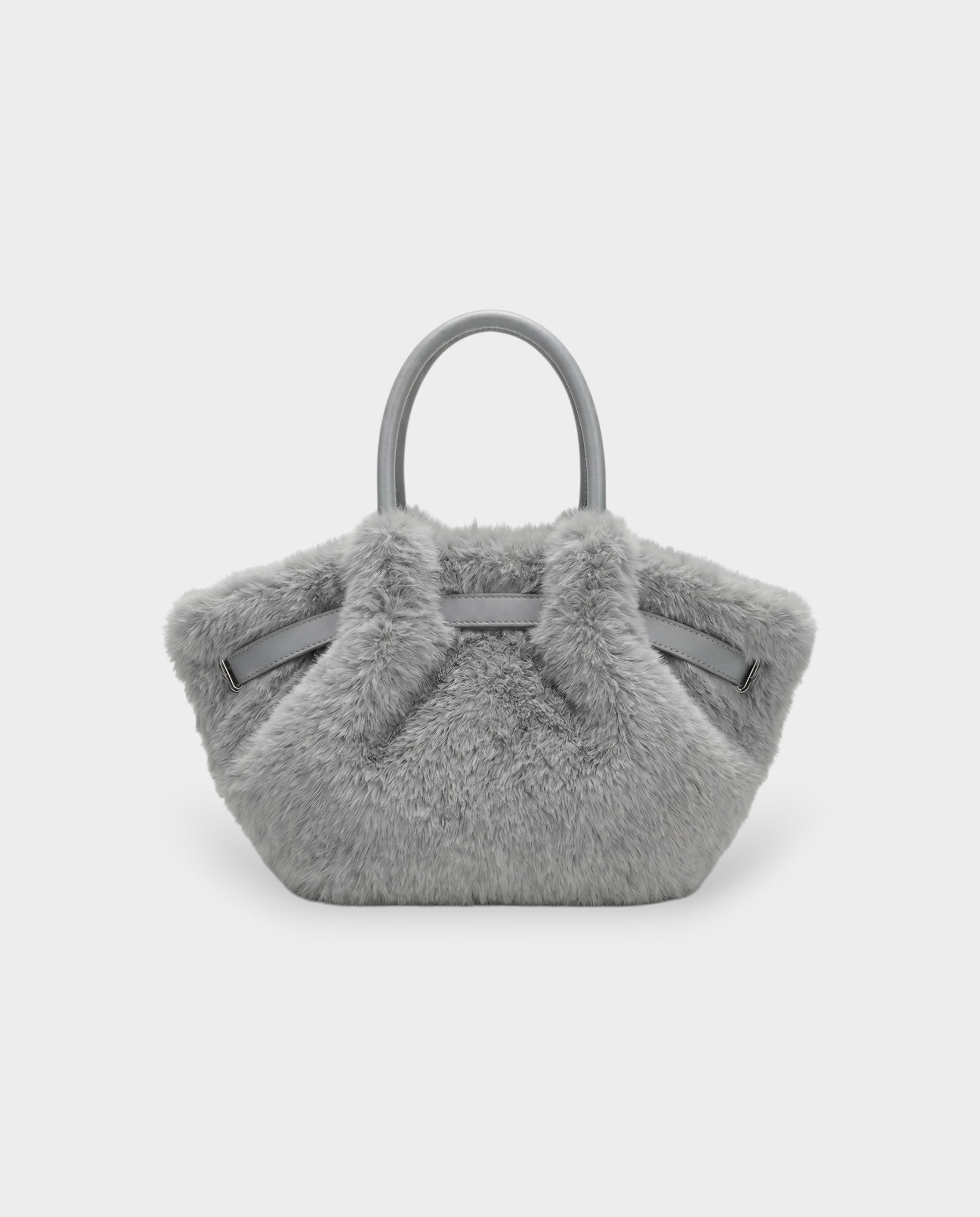 BRIVELLE Faux Fur Crossbody Handbag