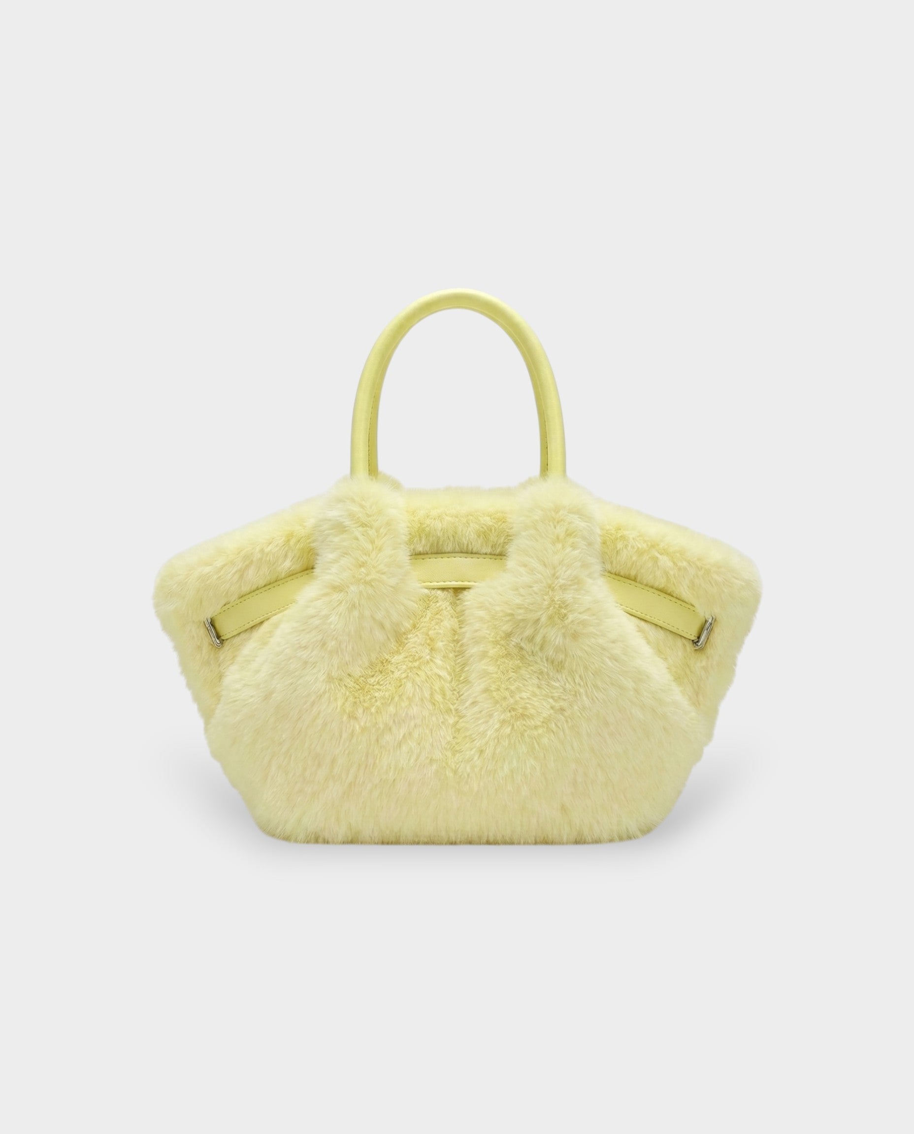 BRIVELLE Faux Fur Crossbody Handbag