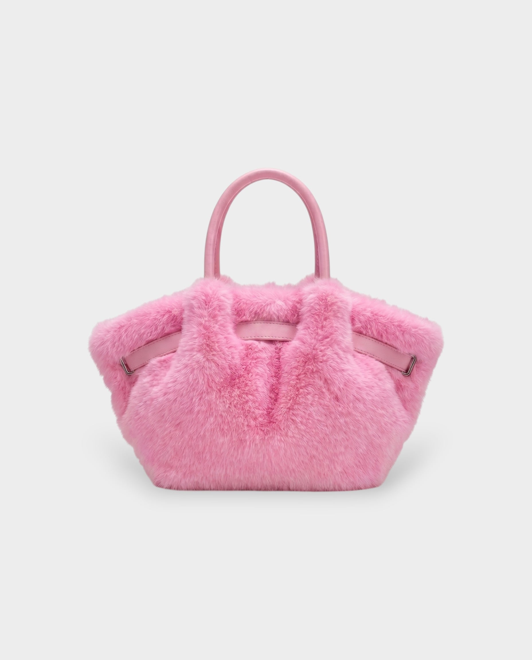 BRIVELLE Faux Fur Crossbody Handbag