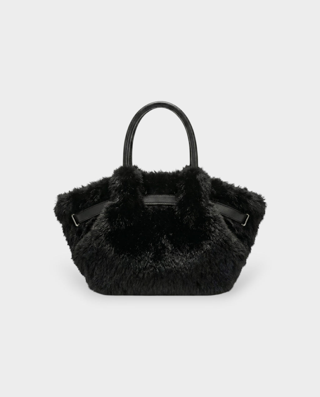 BRIVELLE Faux Fur Crossbody Handbag