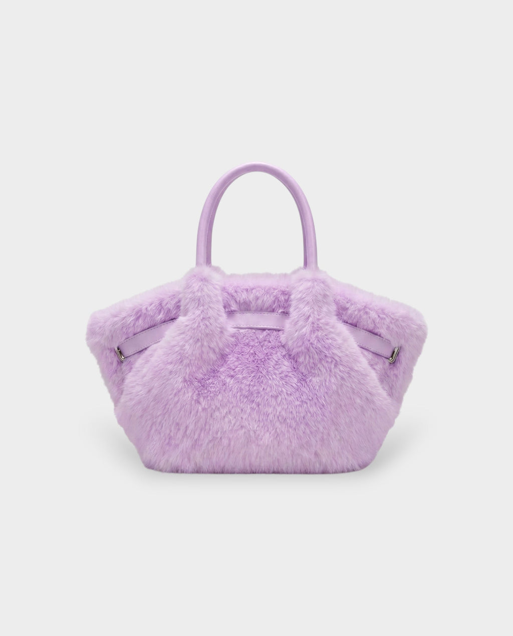 BRIVELLE Faux Fur Crossbody Handbag