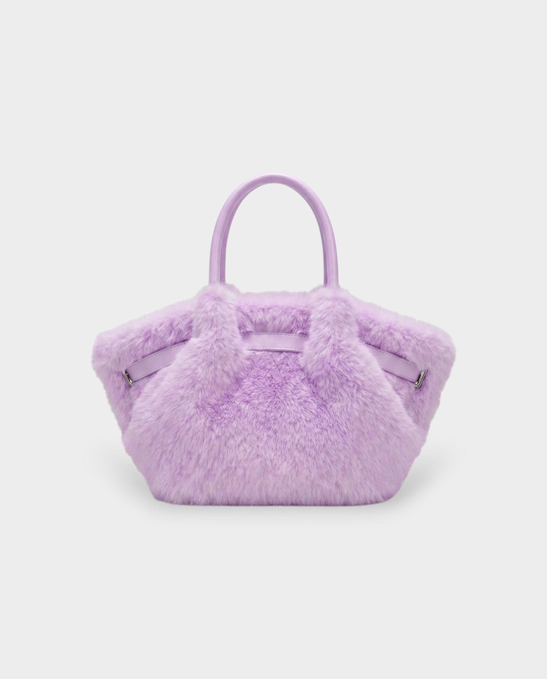 BRIVELLE Faux Fur Crossbody Handbag