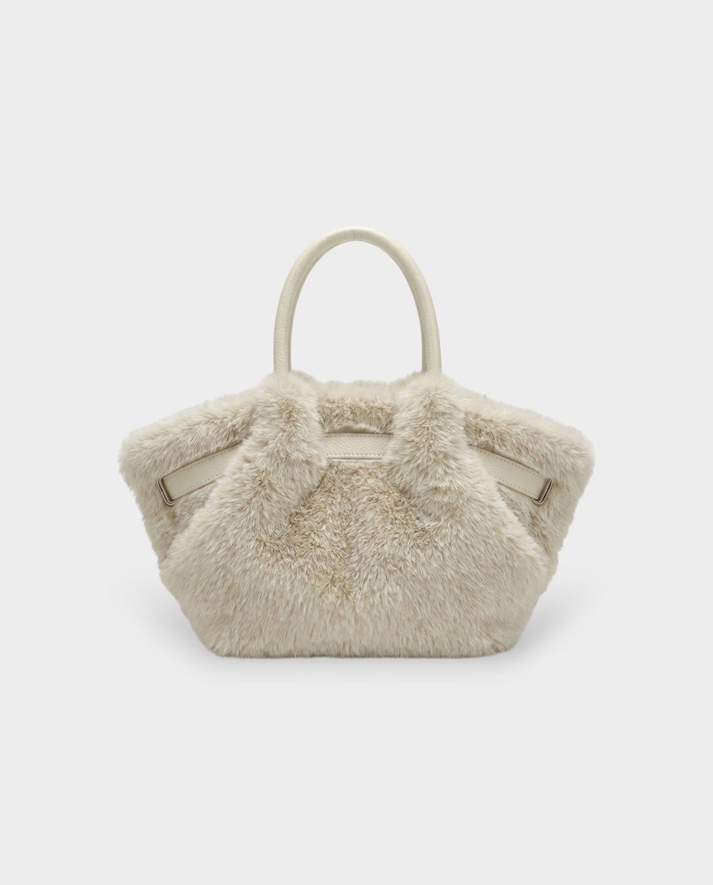 BRIVELLE Faux Fur Crossbody Handbag