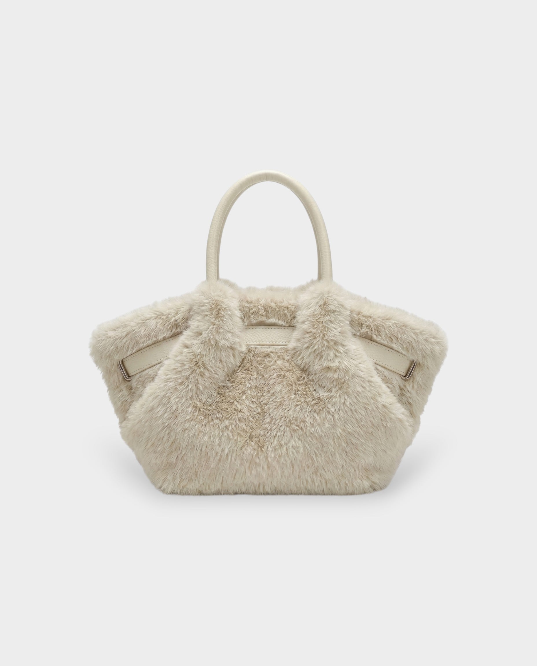 BRIVELLE Faux Fur Crossbody Handbag