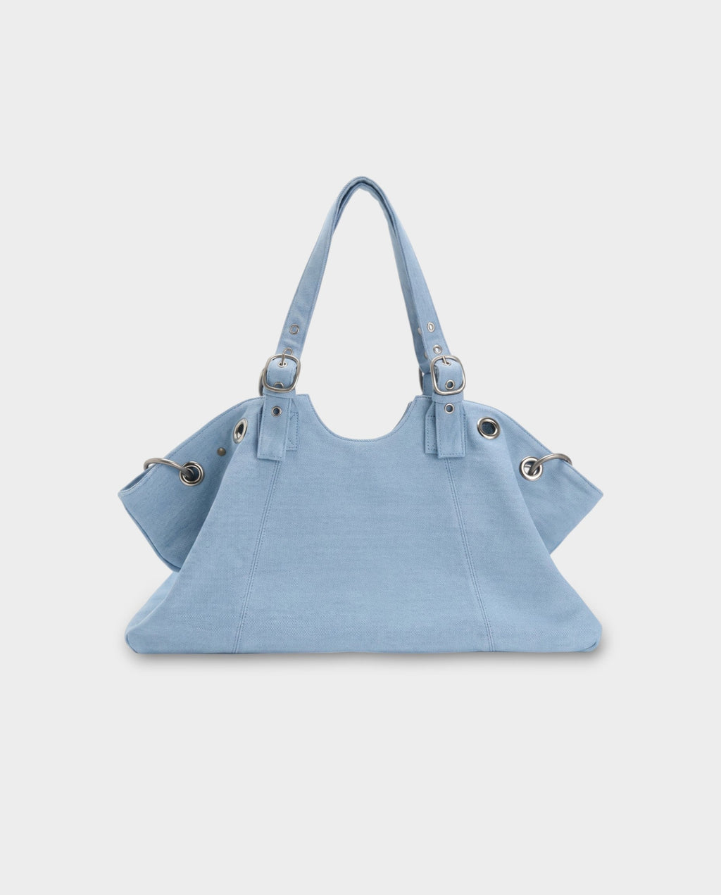 VESPER Buckle Strap Shoulder Tote Bag