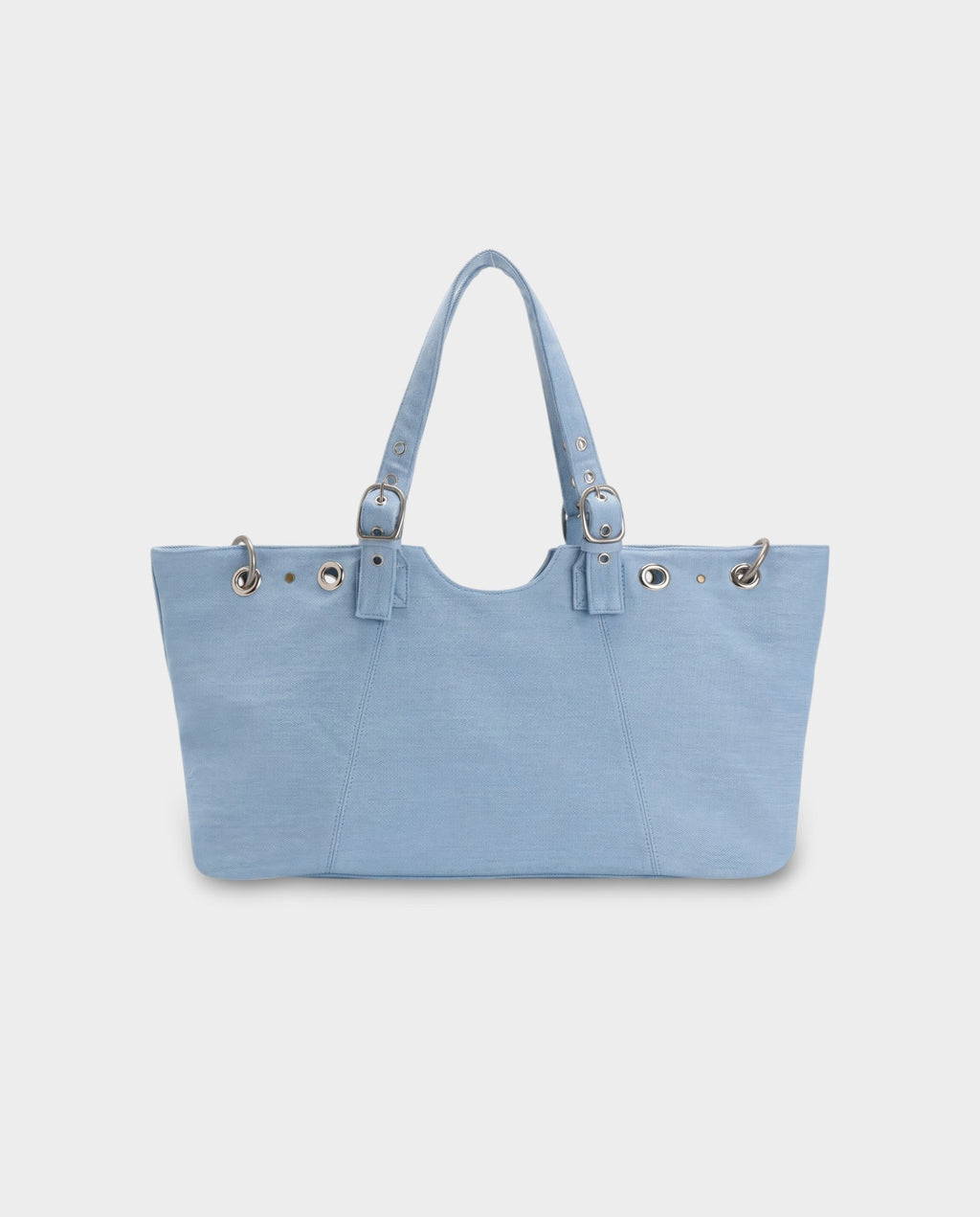 VESPER Buckle Strap Shoulder Tote Bag