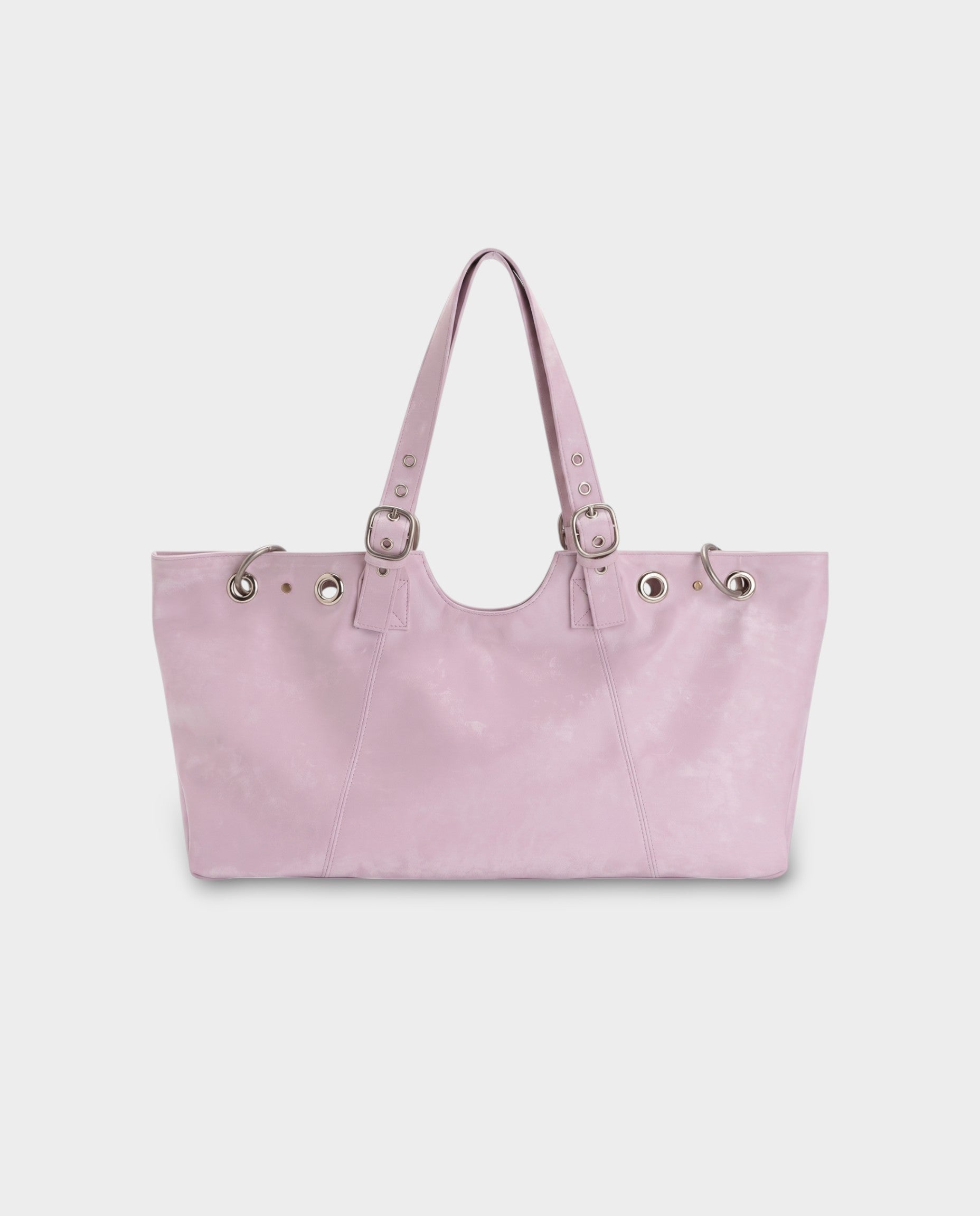 VESPER Buckle Strap Shoulder Tote Bag