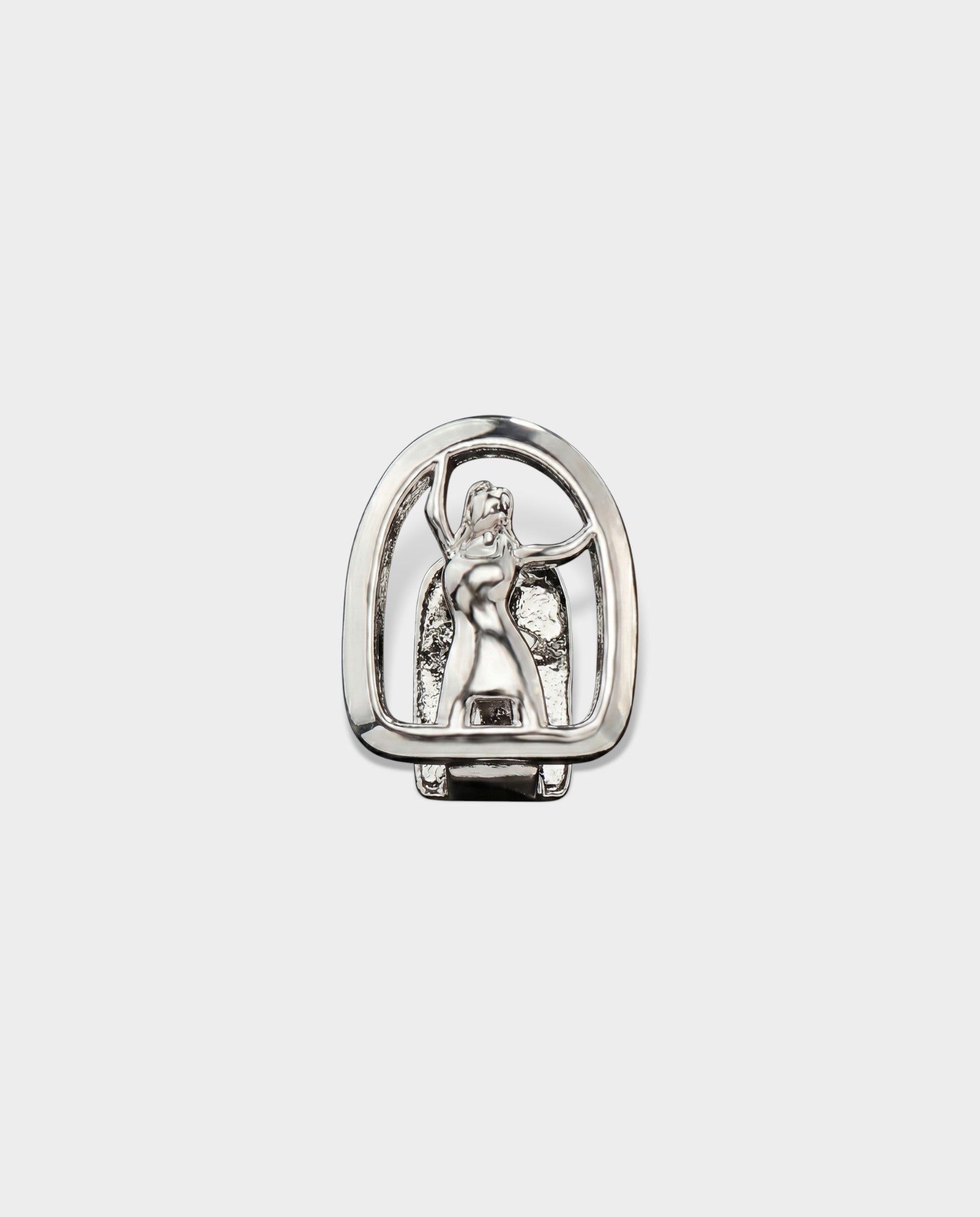 Plated Sculpted Figure Tooth Grill