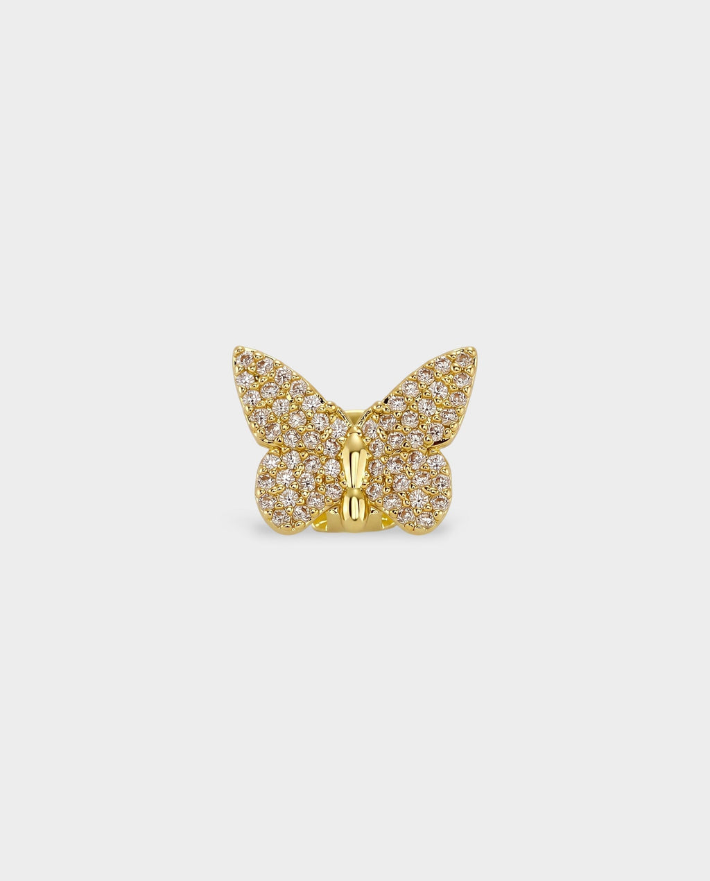Butterfly Crystal Stone Tooth Grill