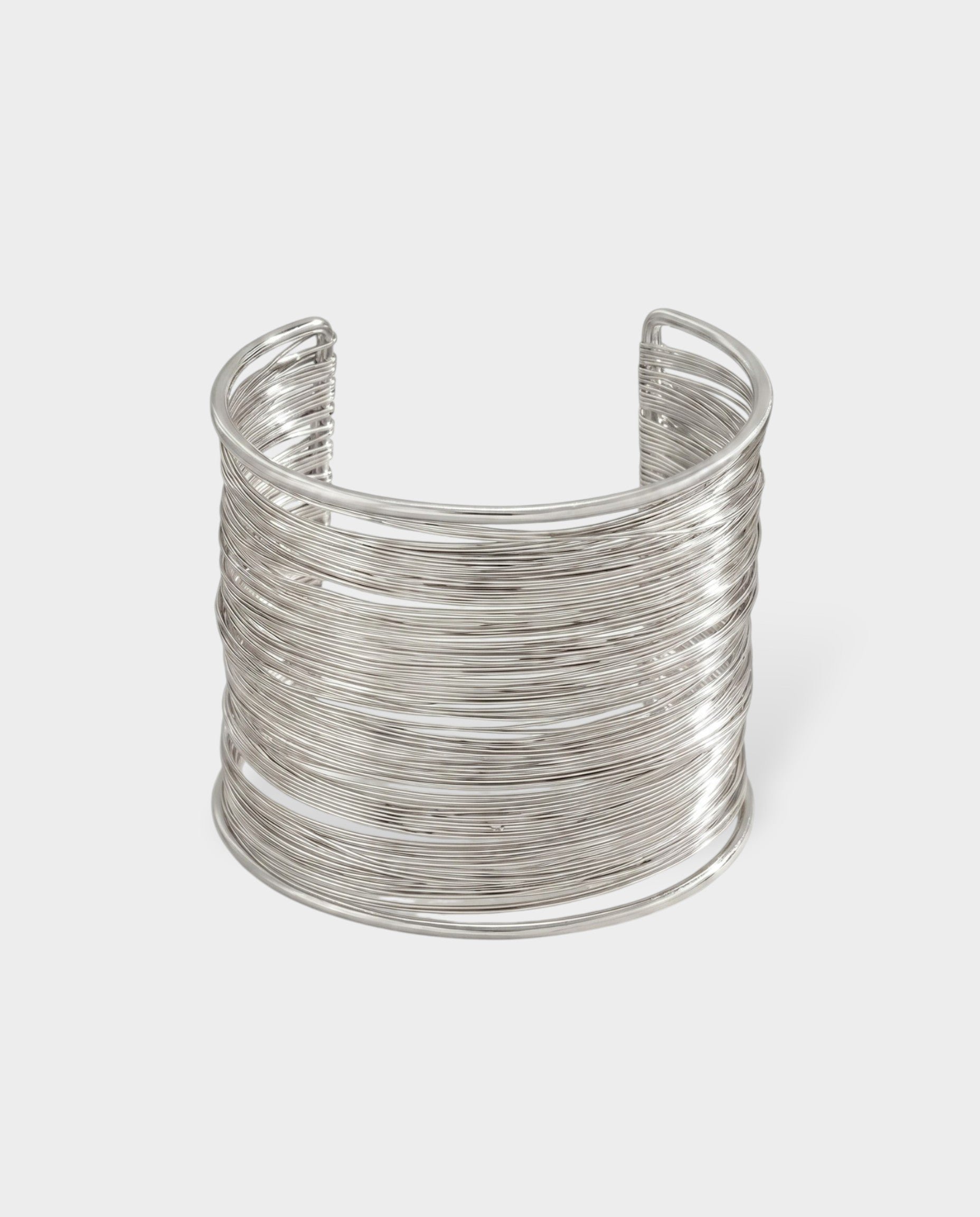 Multi Layered Wire Cuff Bracelet