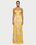 VEDA Halter Neck Sleeveles Maxi Dress