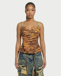 RITZA Amber Zebra Print Camisole Top
