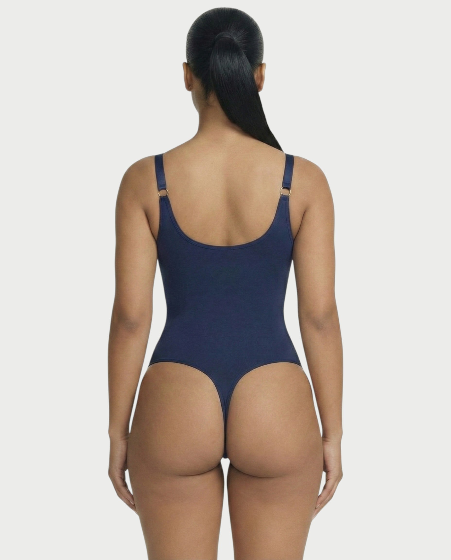 Deep-V Neck Shapewear Bodysuit