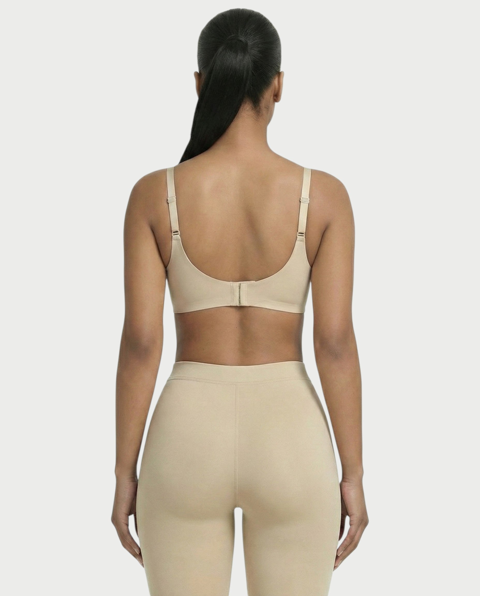AKIANA Seamless Deep-V Jelly Bra