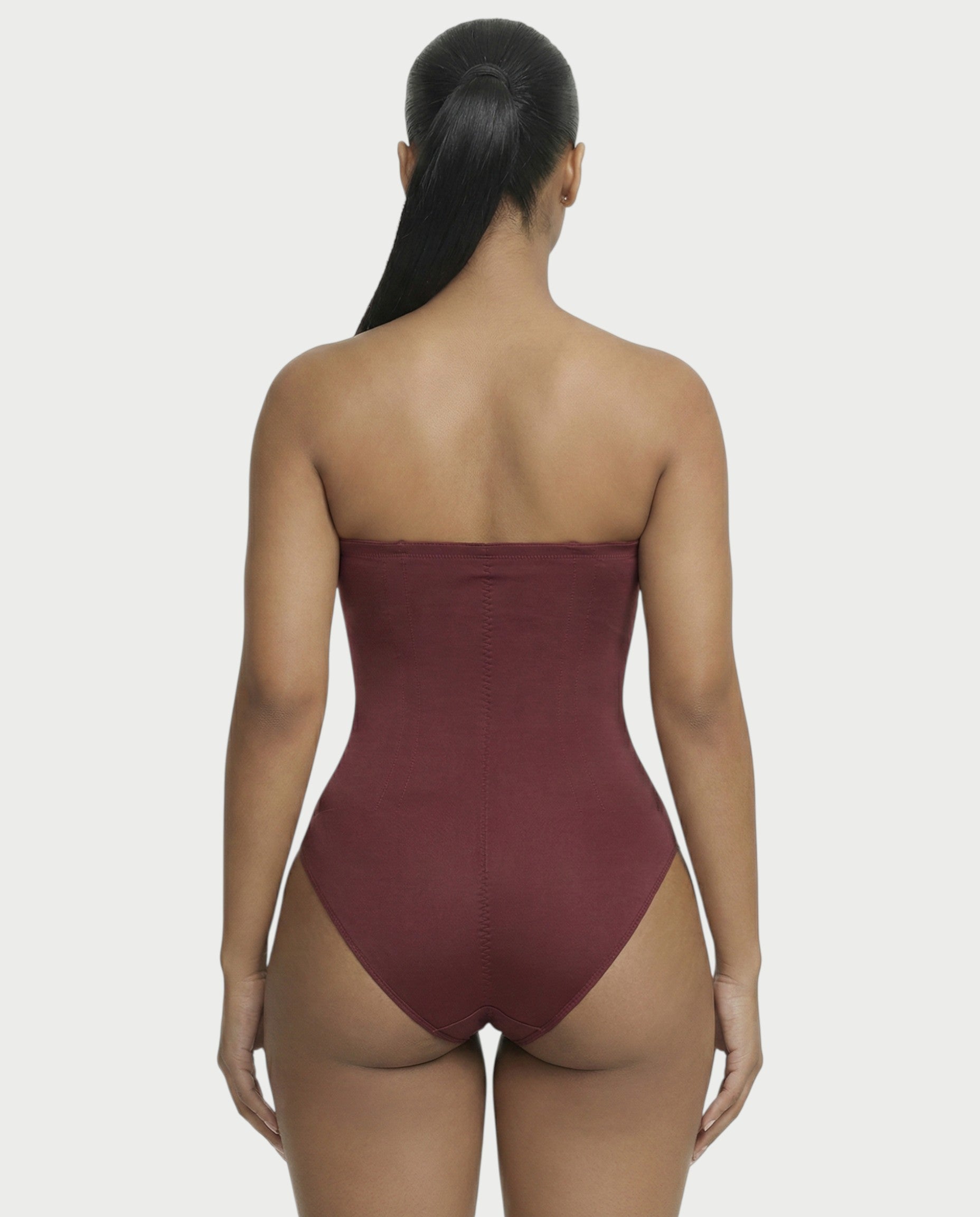 Strapless Corset Shapewear Bodysuit