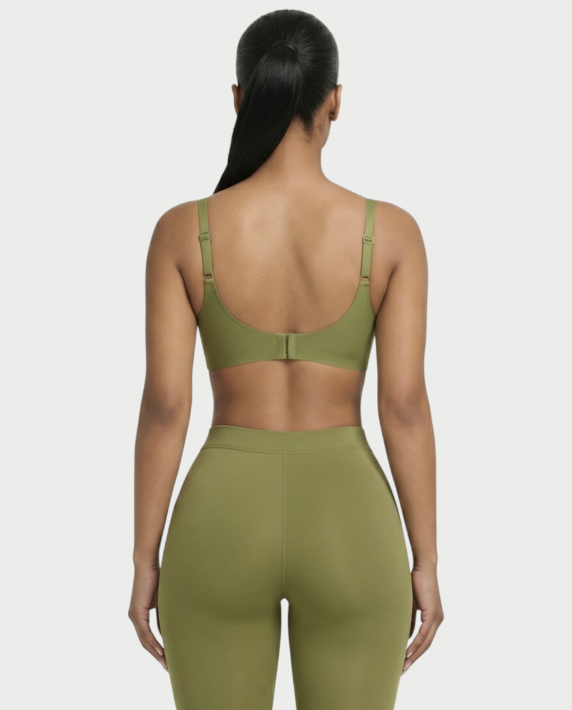 AKIANA Seamless Deep-V Jelly Bra