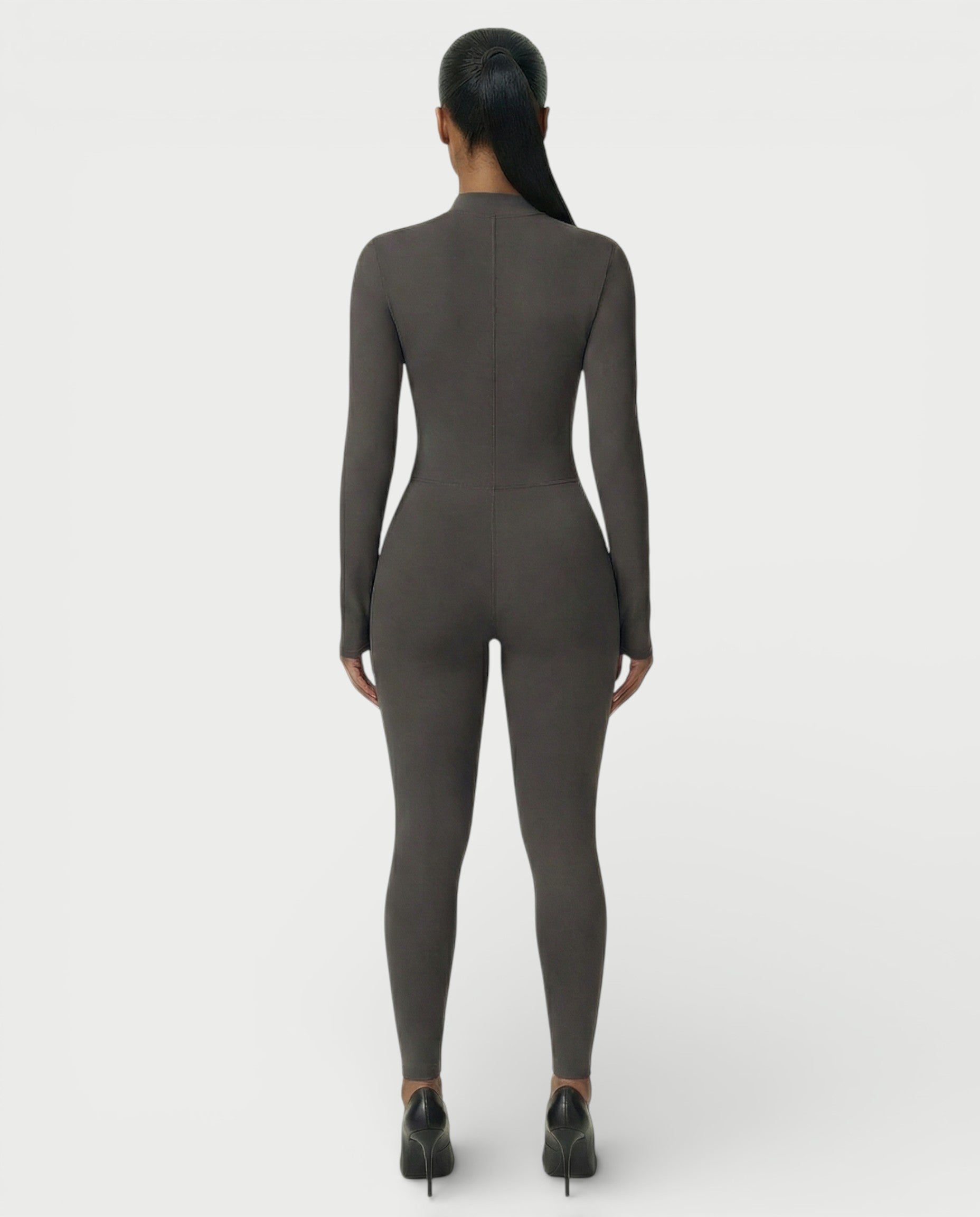 LUVINA Zip-Up Jumpsuit