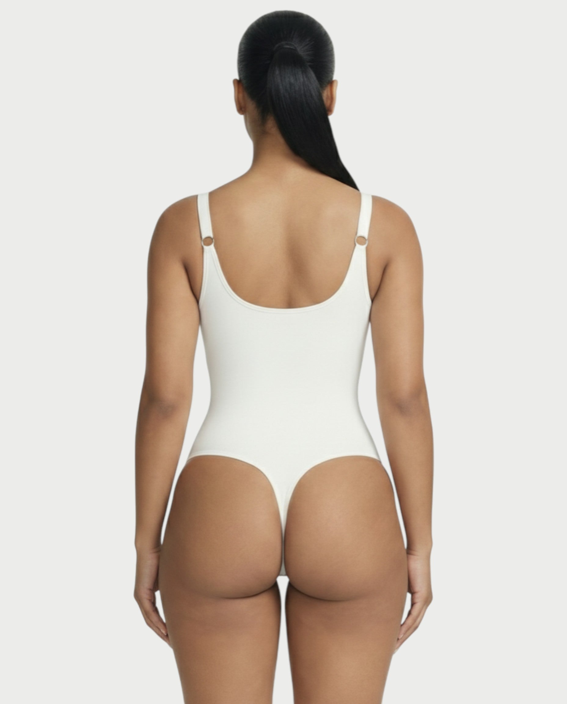 Deep-V Neck Shapewear Bodysuit