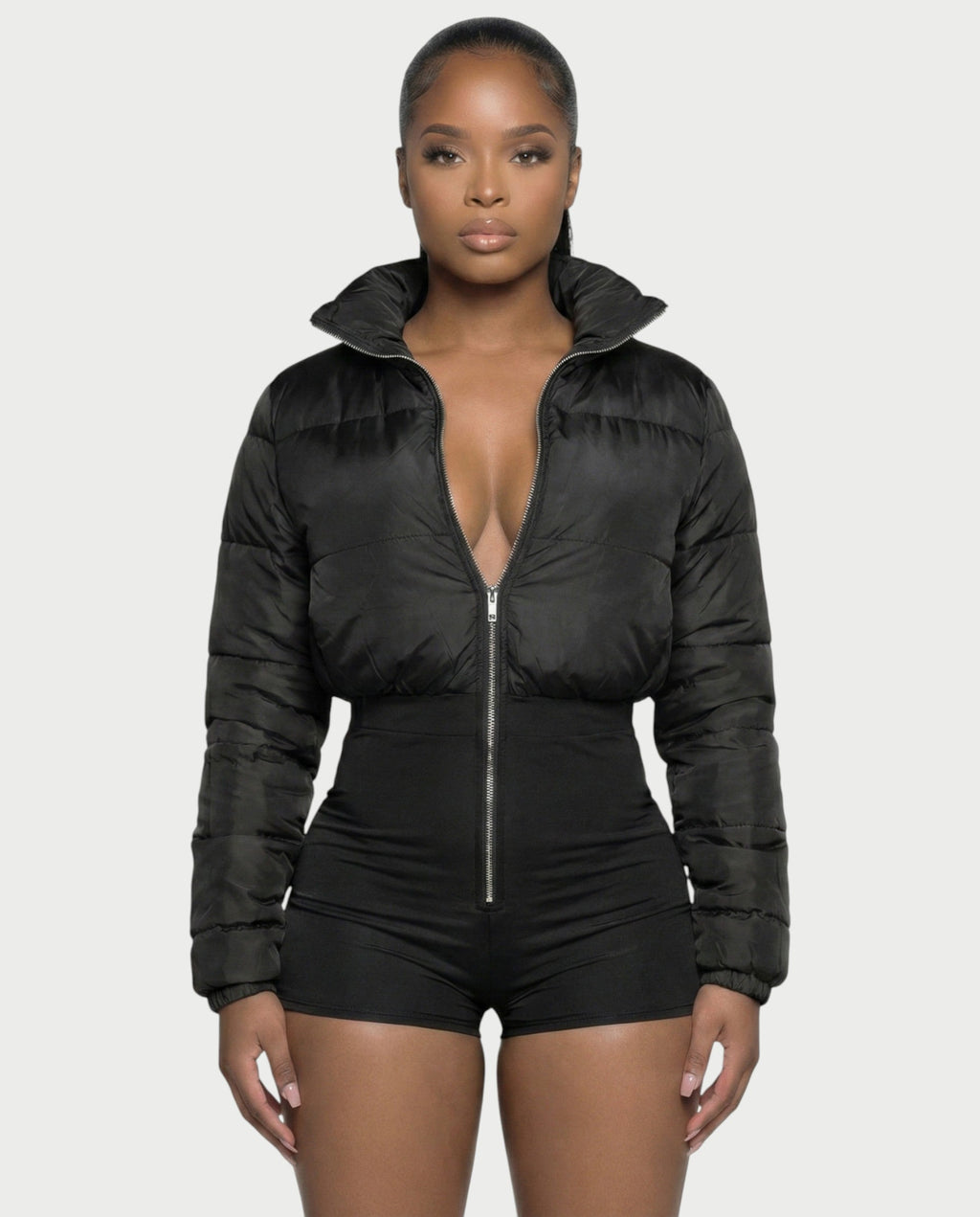 POPPY Crop Jacket Playsuit