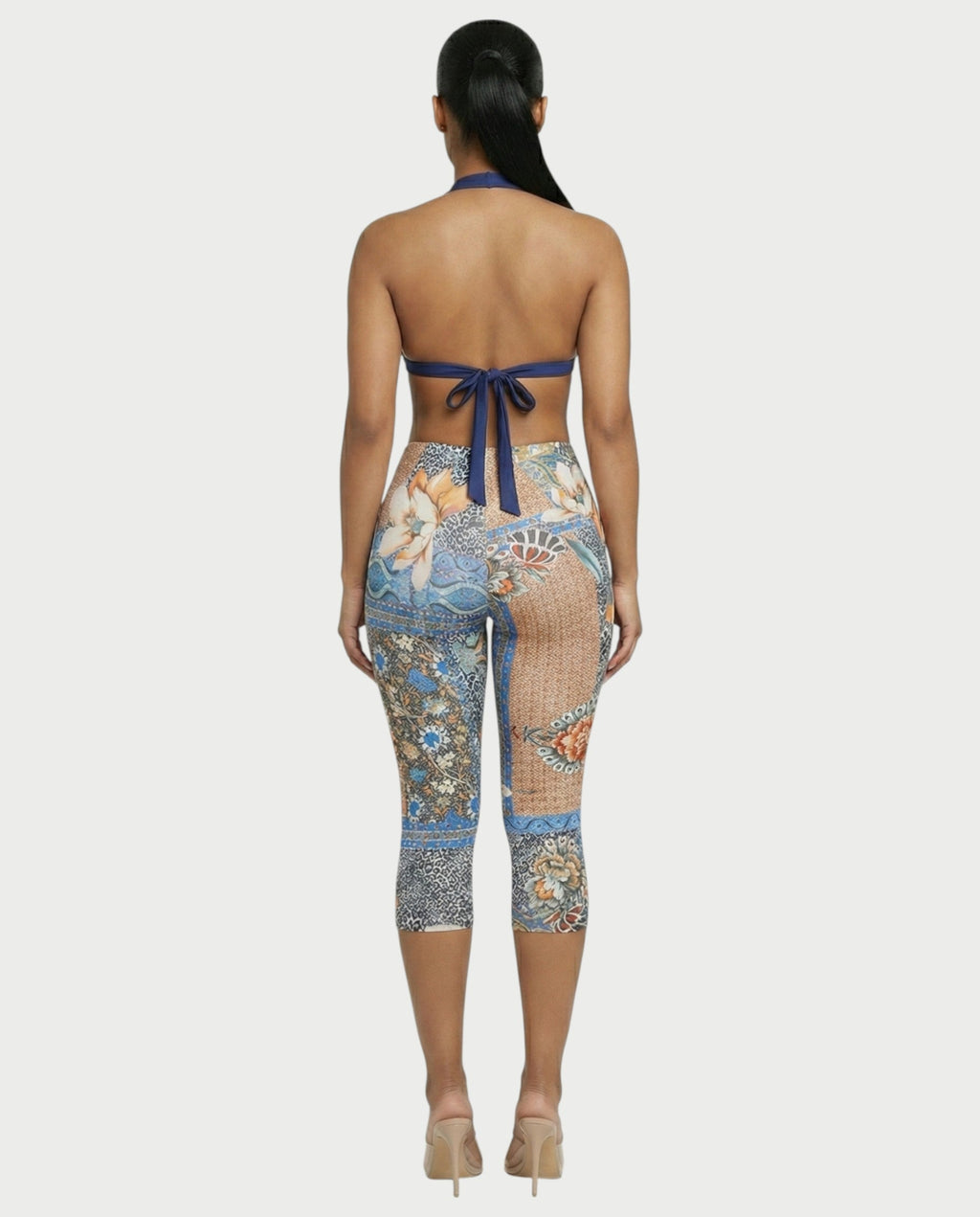 NIRI Top & Capri Pants Set