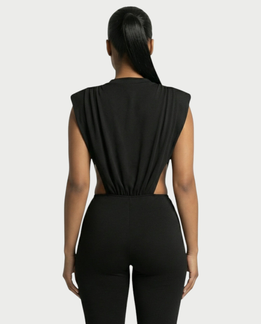 CIRELLE Cutout Straight-Leg Jumpsuit