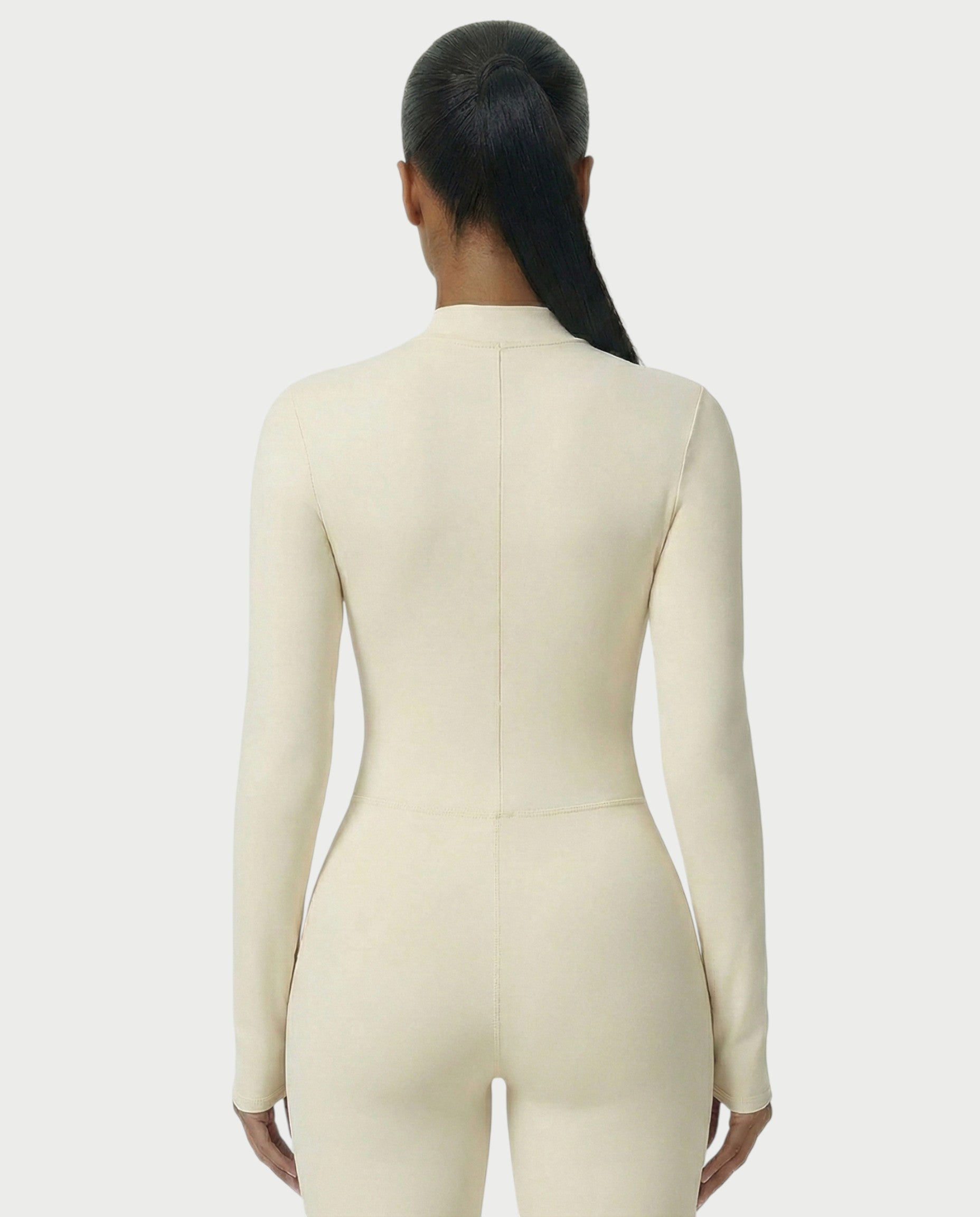LUVINA Zip-Up Jumpsuit