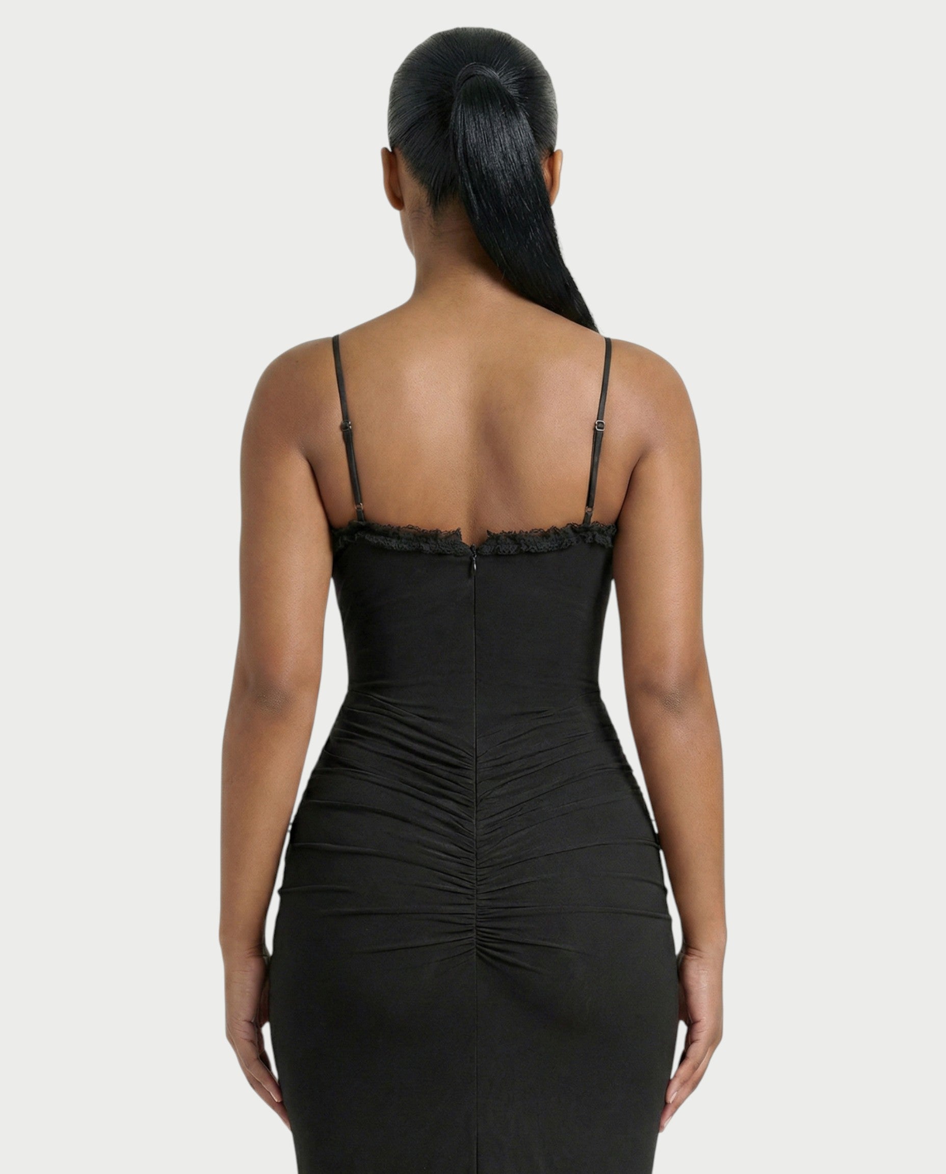 CYNTHIA Ruffled Maxi Dress