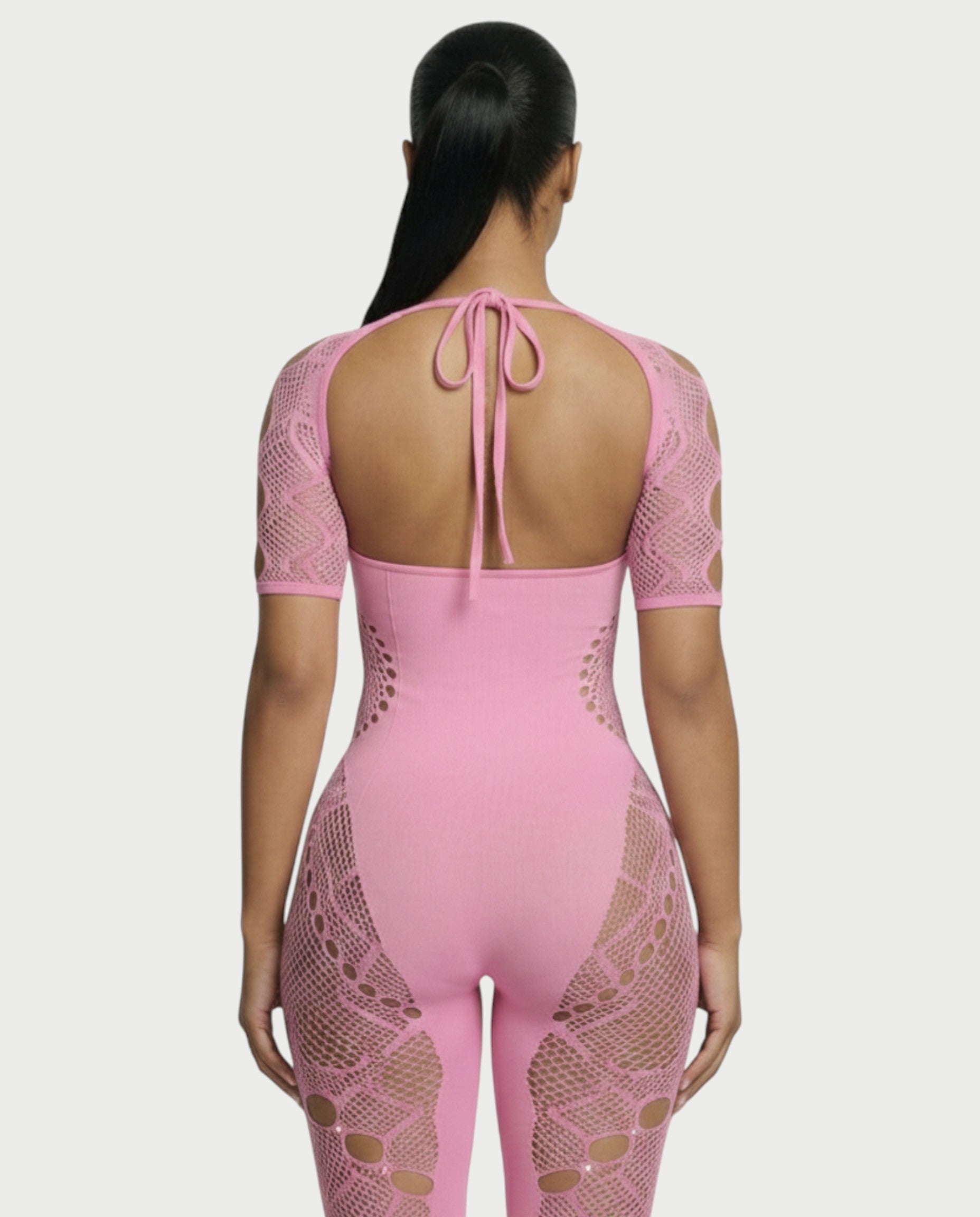 ELISE Cutout Rhinestone Jumpsuit