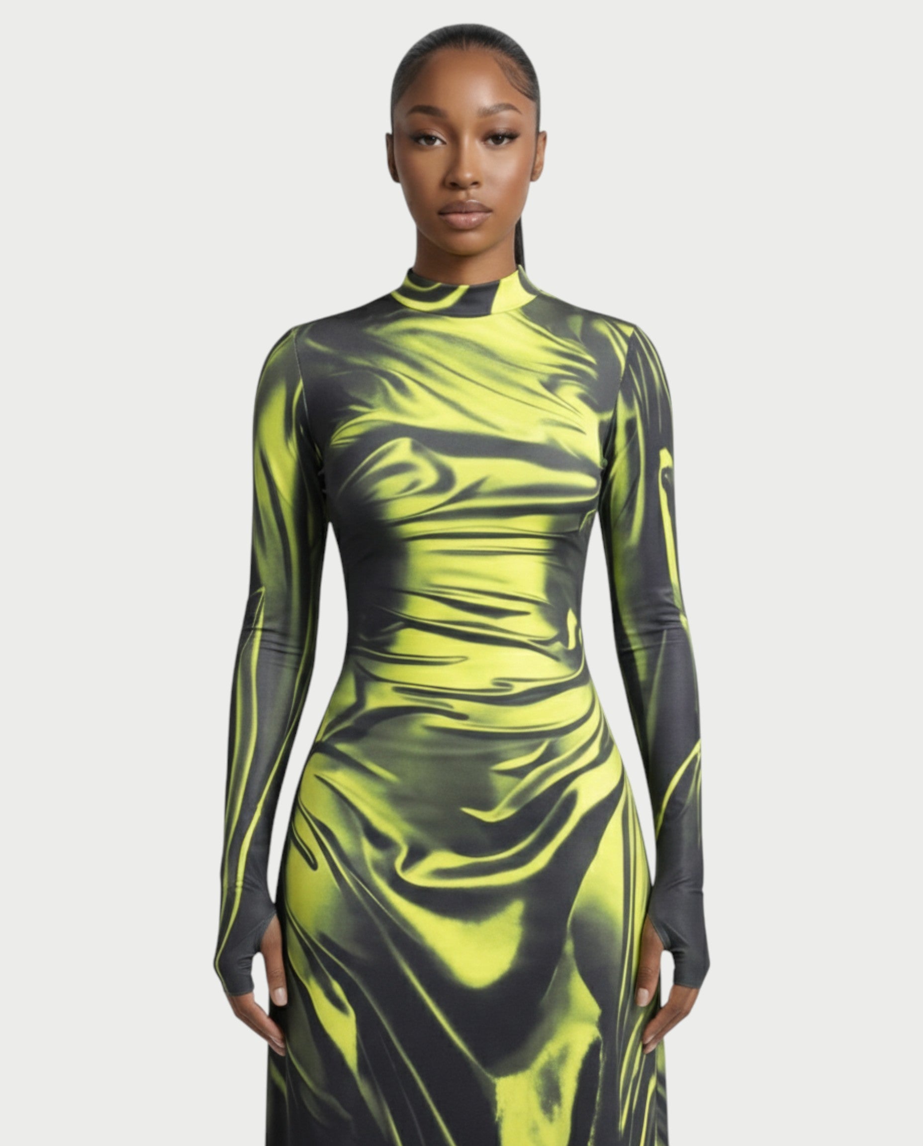 KASSIDY Illusion Maxi Dress