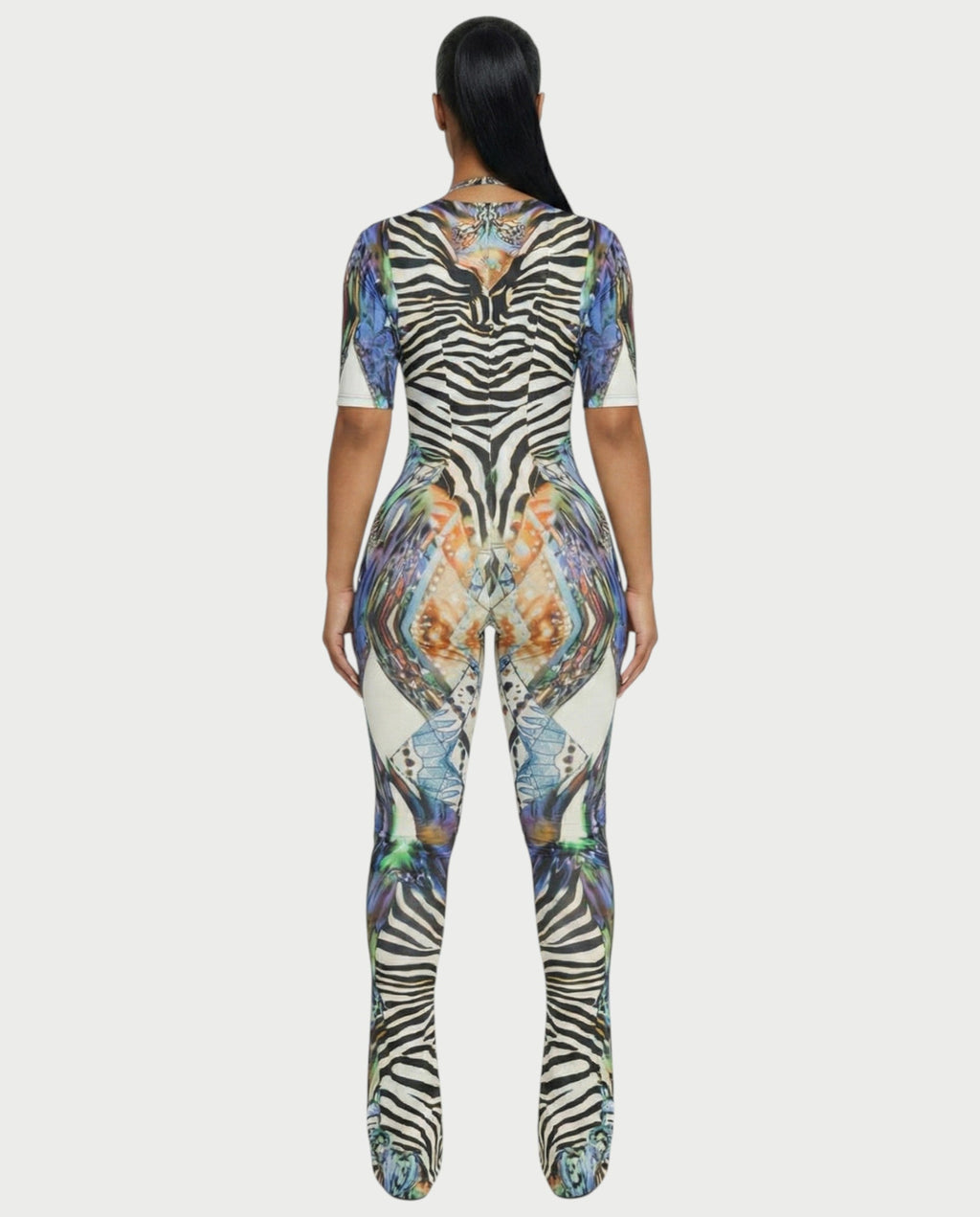 TAYA Two-piece Flared Jumpsuit