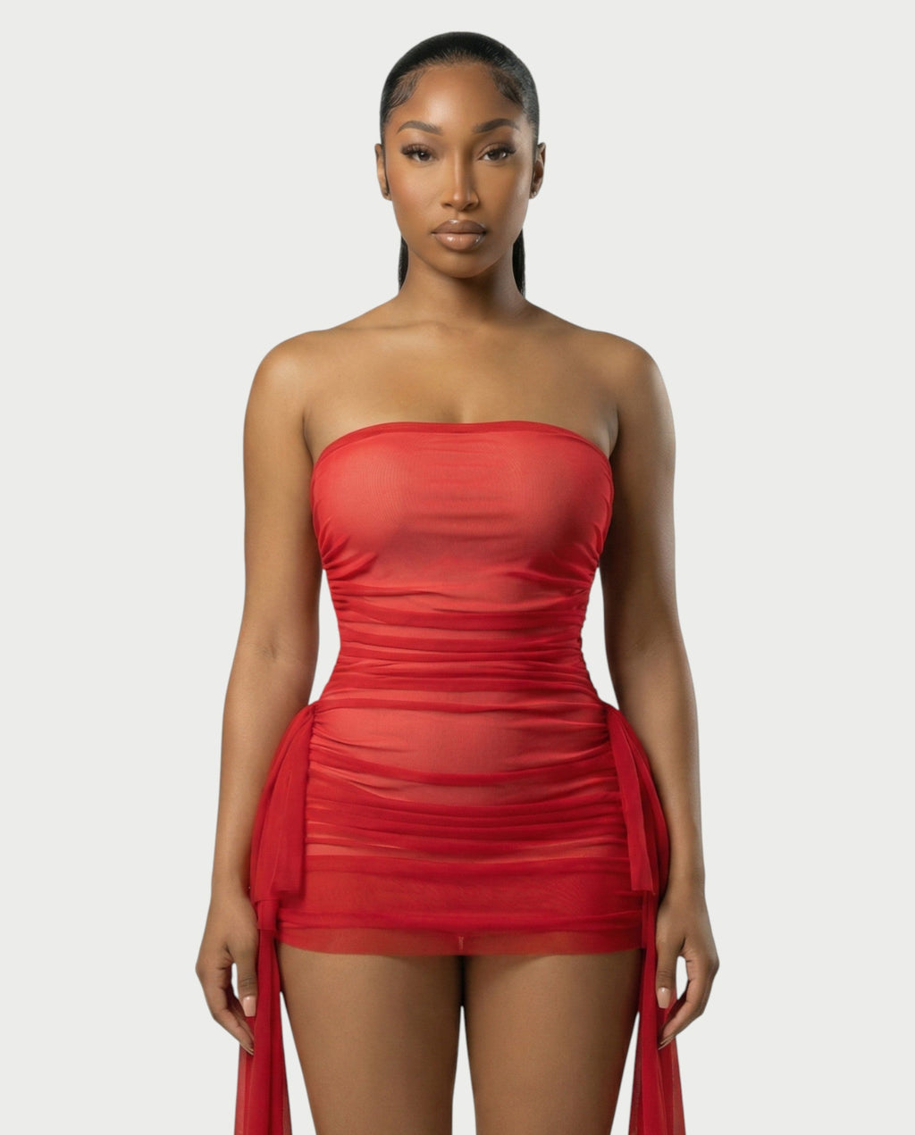 URES Drape Mini Dress