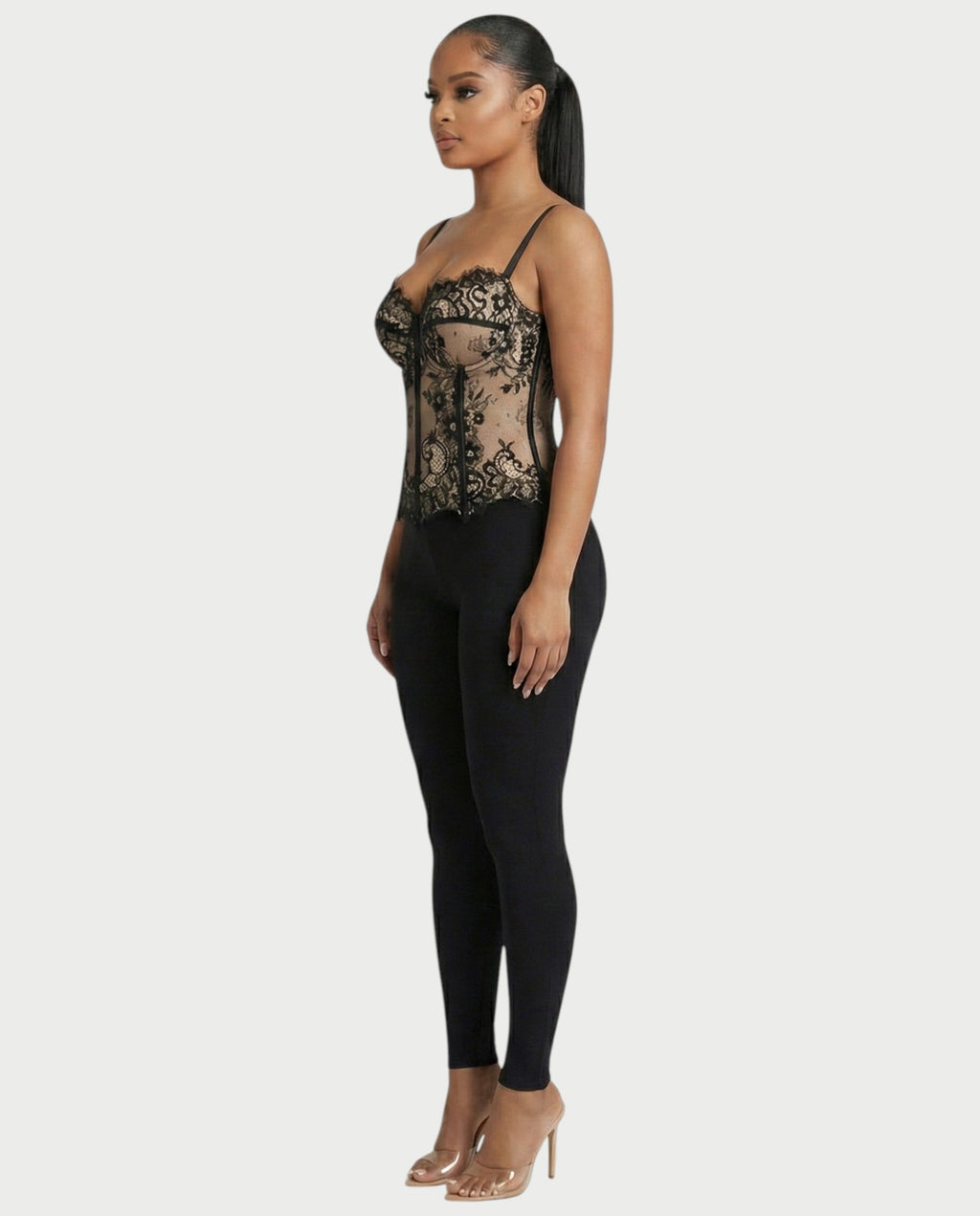 SAMIE Lace Corset Top