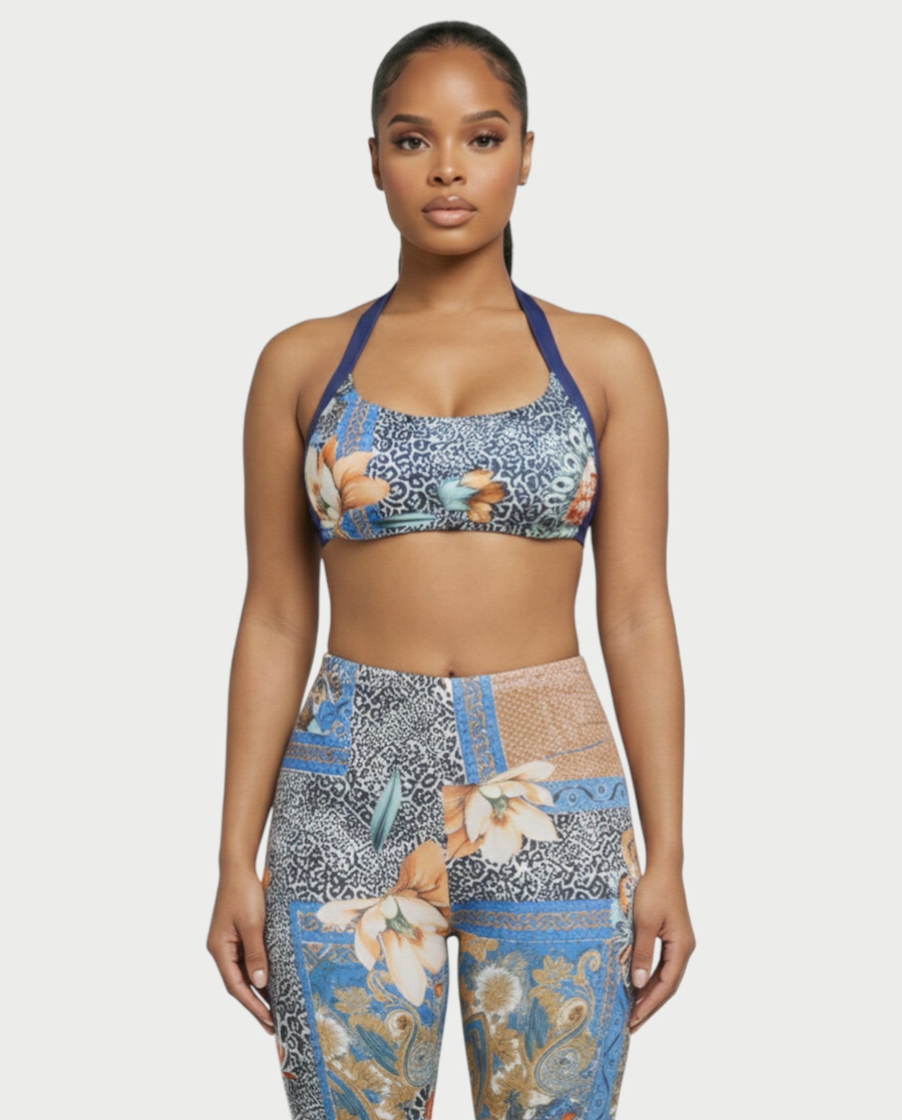 NIRI Top & Capri Pants Set