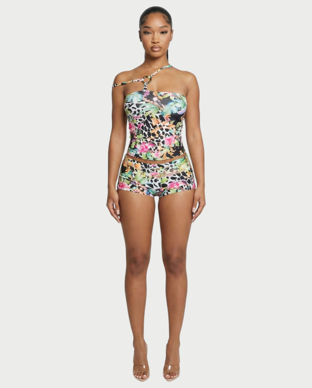 JEAN Mixed Print Cutout Set