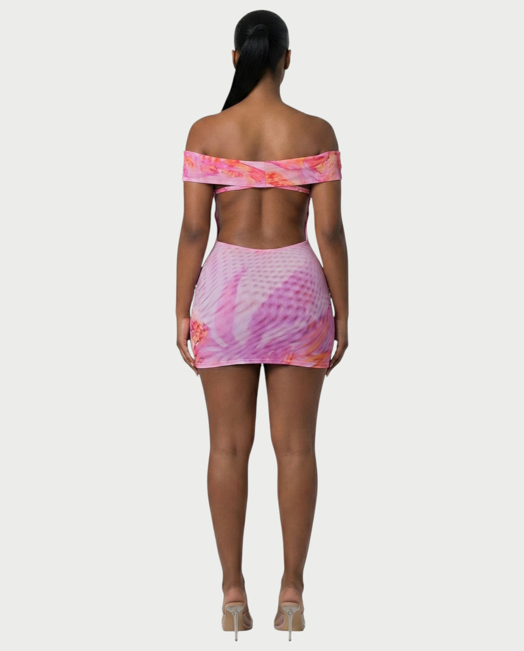 JESSAMINE Backless Mini Dress