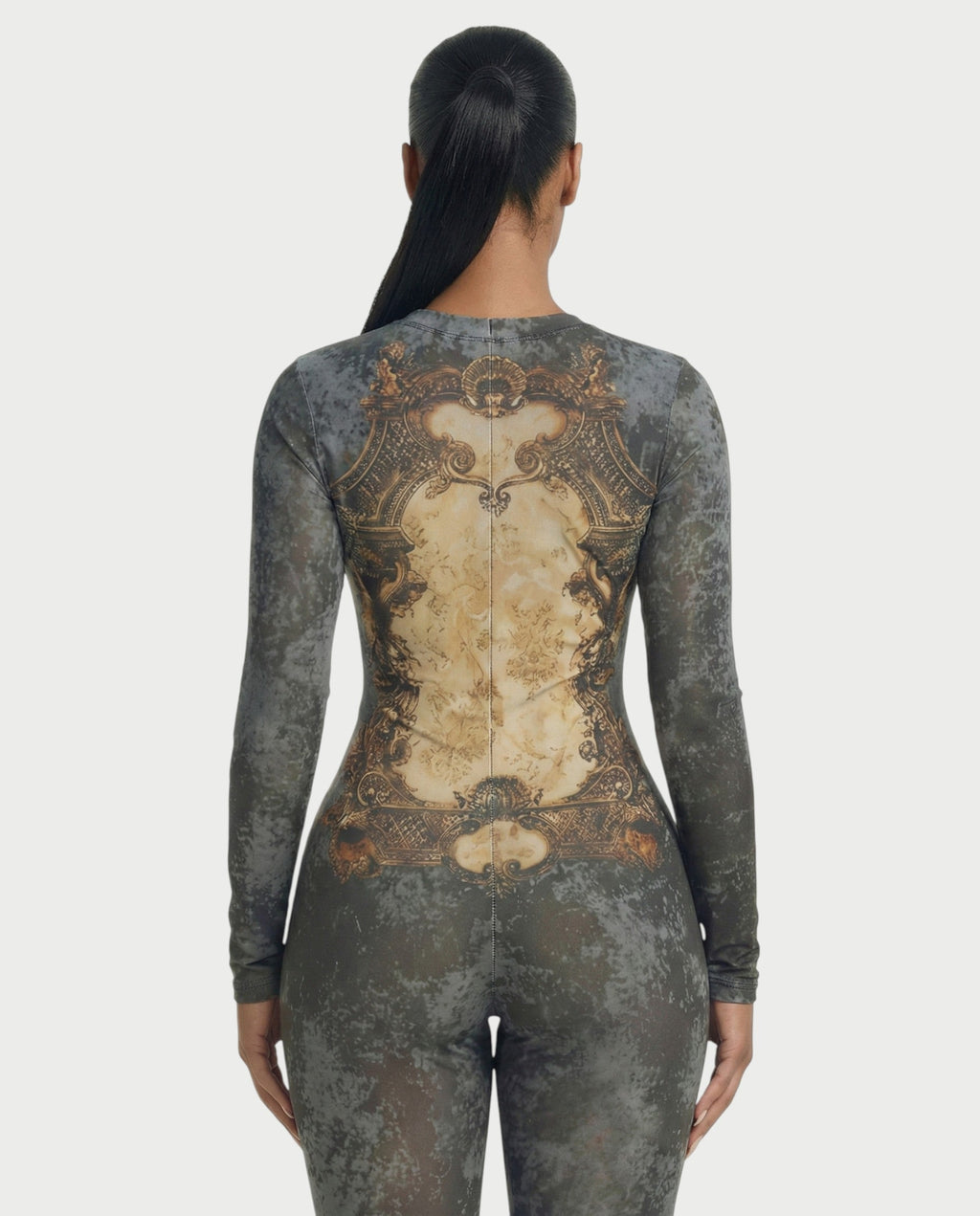 KALEYA Abstract Print Jumpsuit