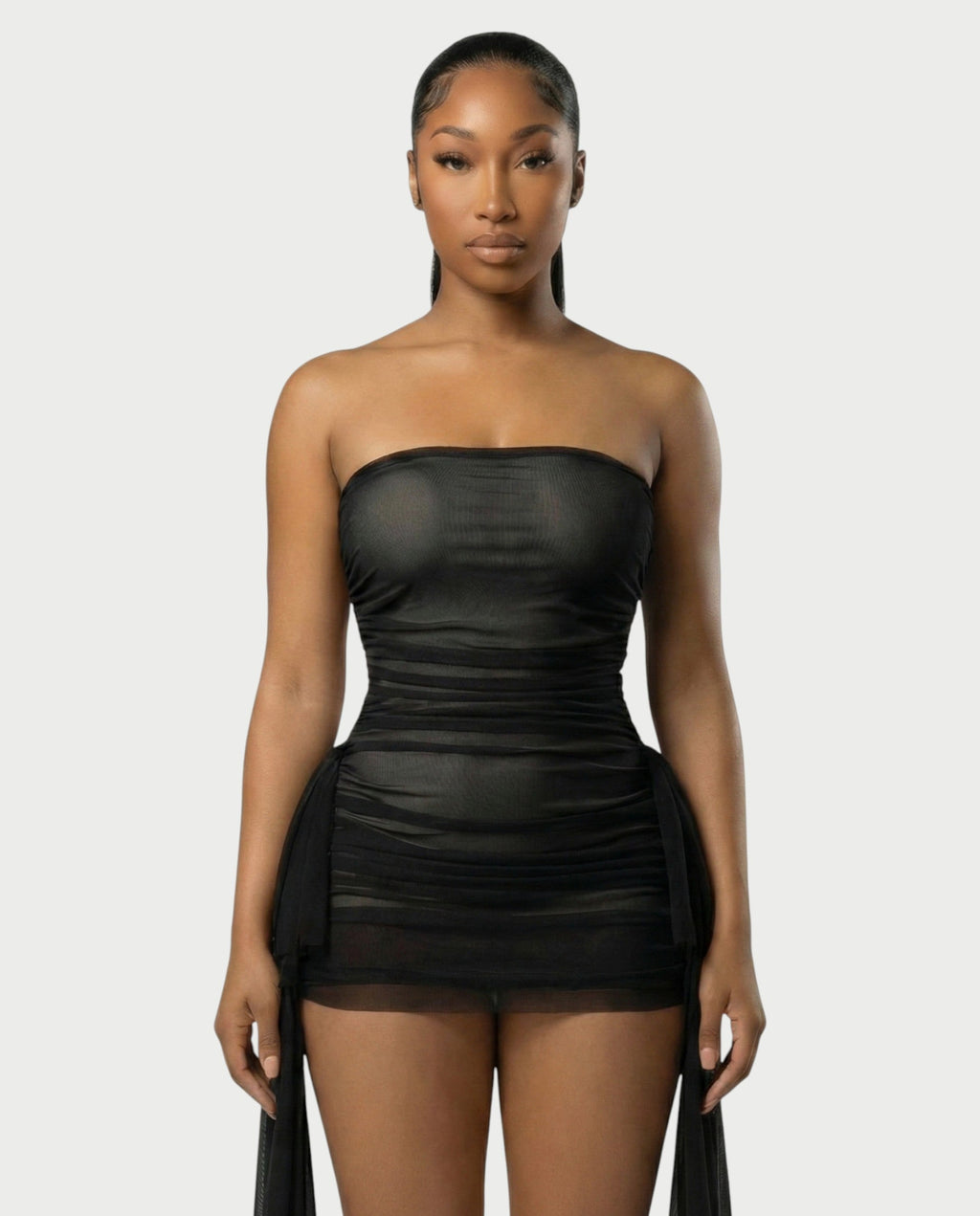 URES Drape Mini Dress